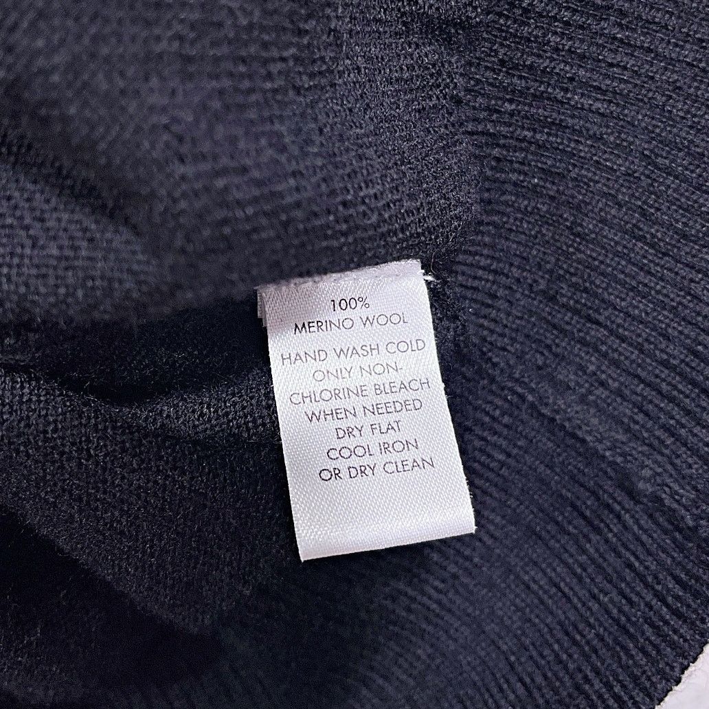 Calvin Klein Calvin Klein 100% Extra Fine Merino Wool Sweater Mens L Size US L / EU 52-54 / 3 - 6 Thumbnail