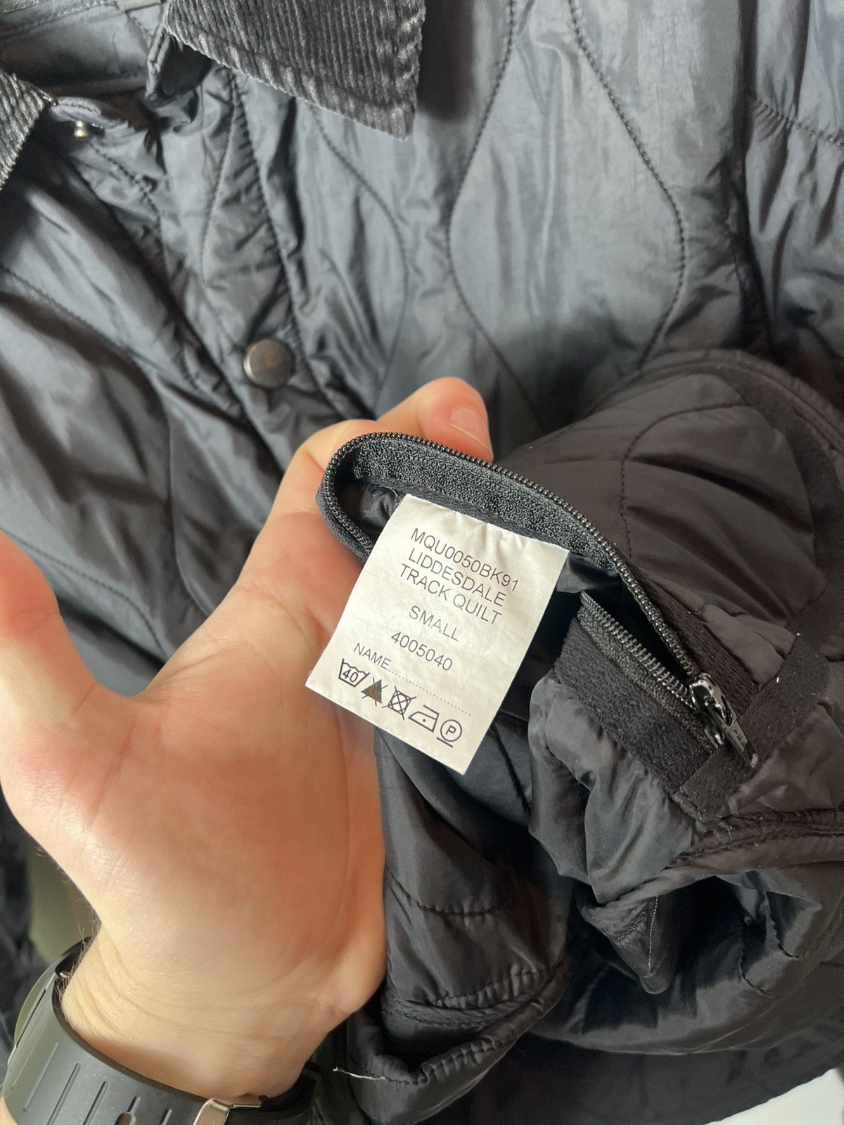 Barbour Vintage Barbour Liddesdale Track Quilt Jacket Size S Size US S / EU 44-46 / 1 - 10 Thumbnail