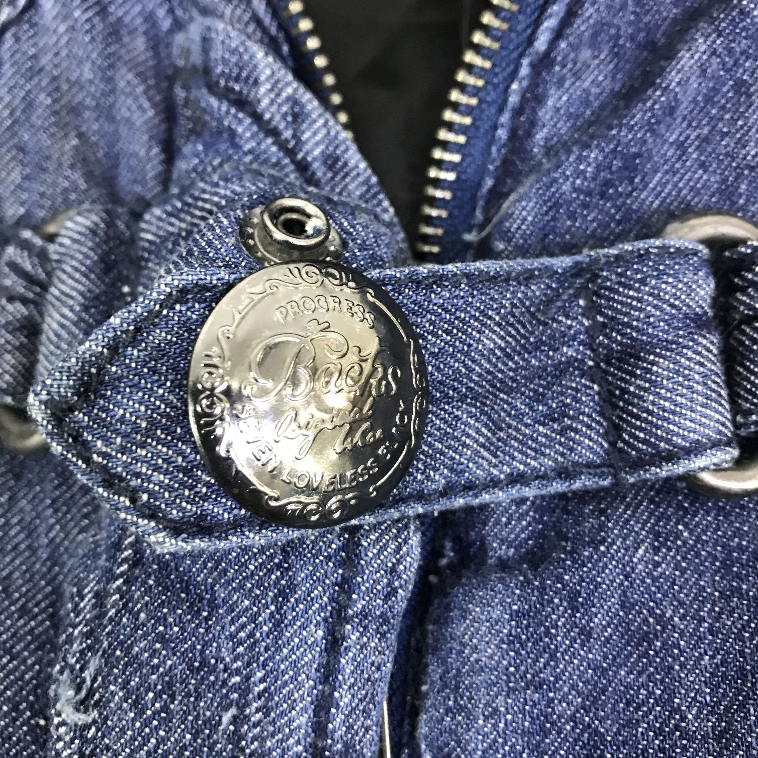 If Six Was Nine BLACEDEAR DISTREES STYLE PUNK JACKET K53B24 Size US S / EU 44-46 / 1 - 10 Thumbnail