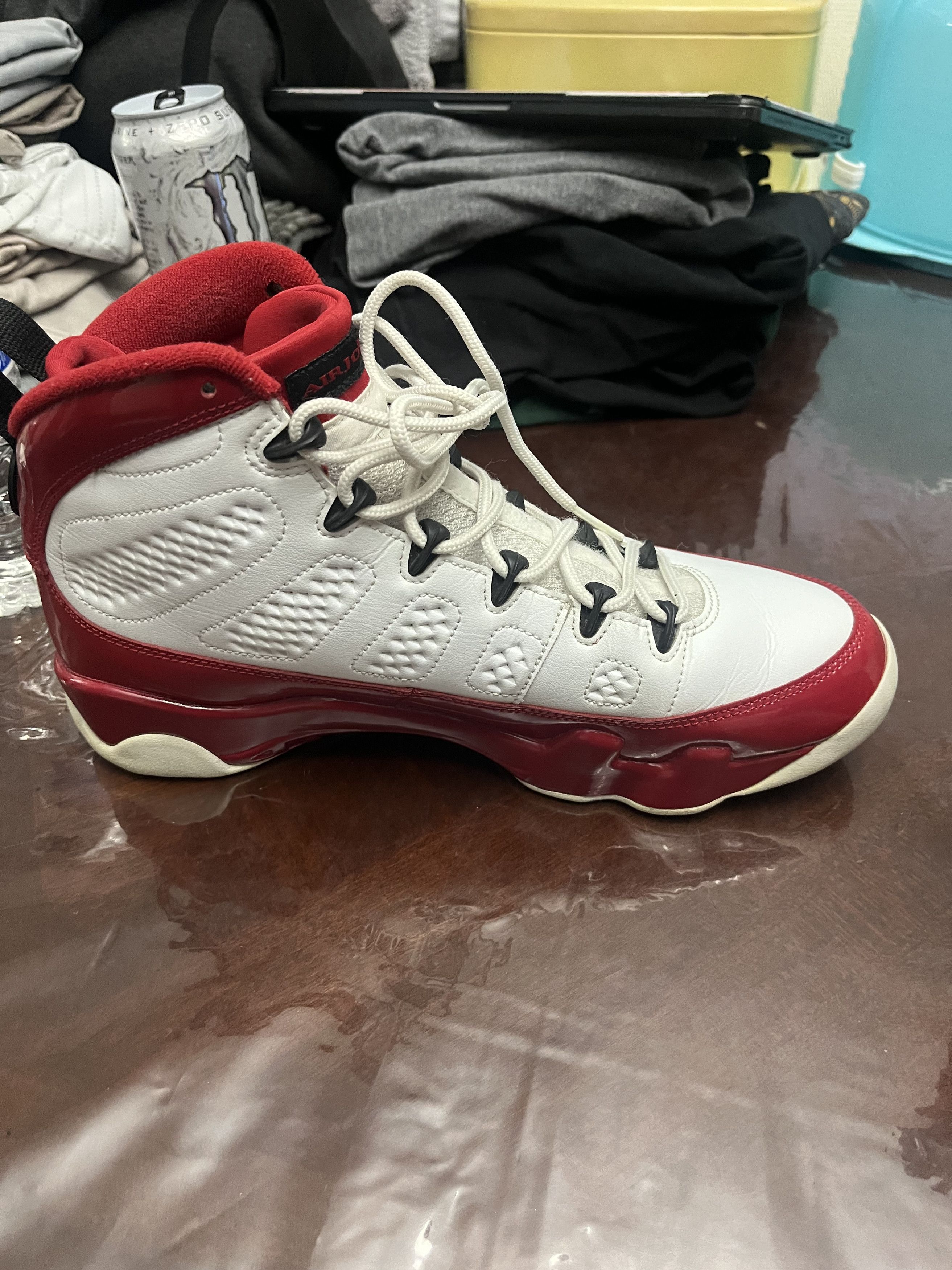 Jordan Brand Air Jordan 9 Cherry Red Size US 10 / EU 43 - 3 Thumbnail