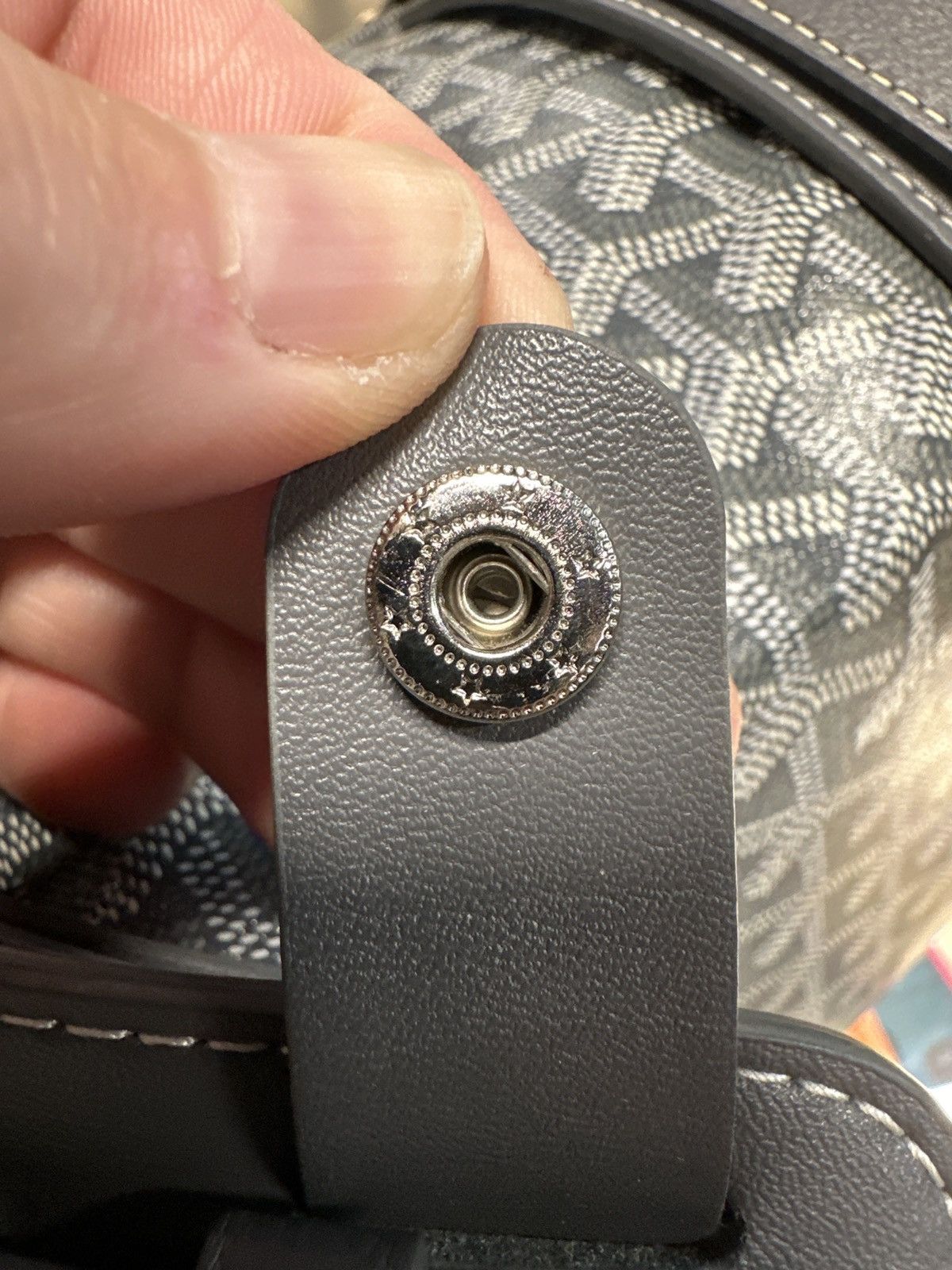 Goyard Goyard Gray Goyard Saint Léger Backpack Gray Size ONE SIZE - 11 Thumbnail