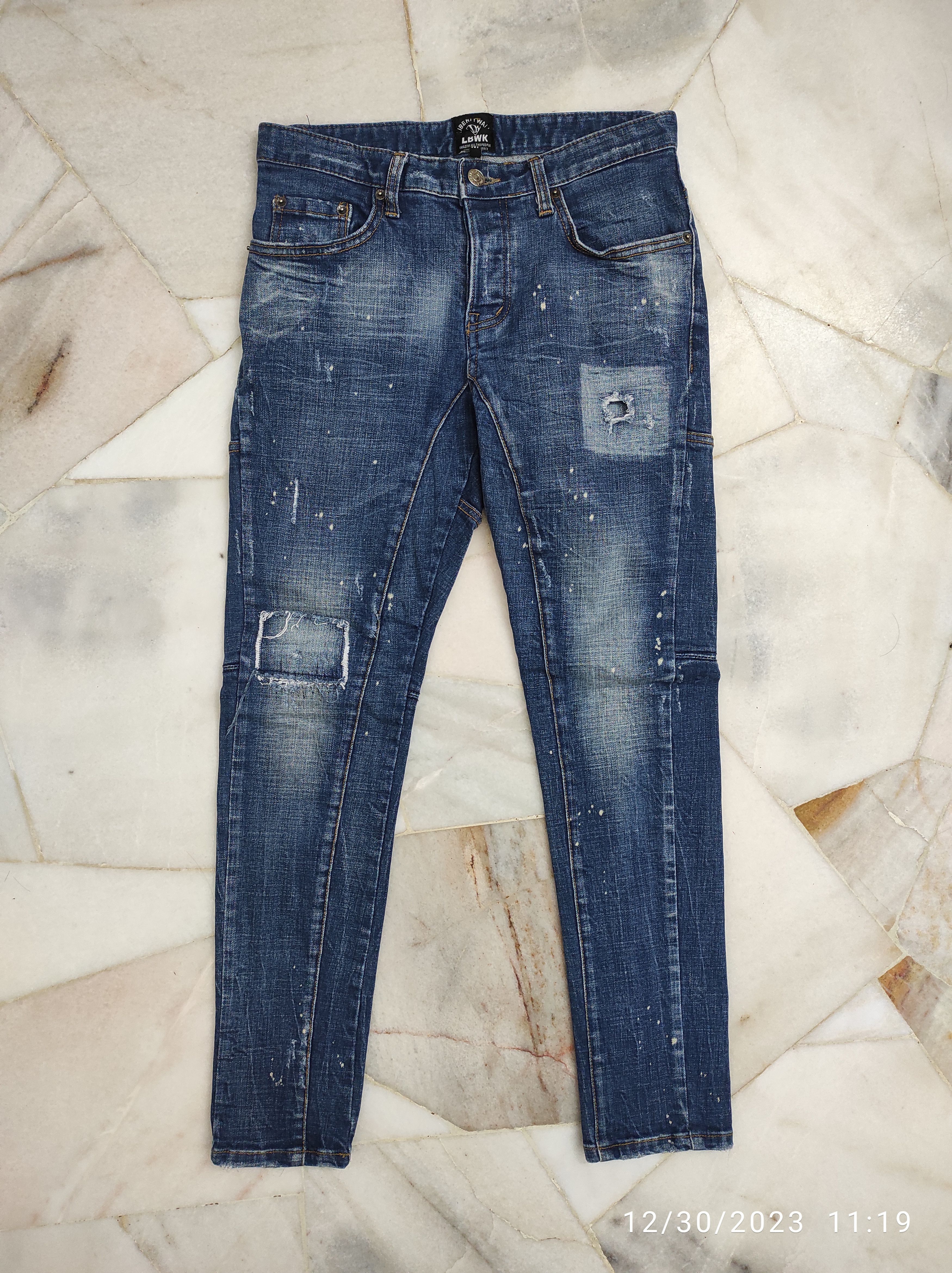 Other Archive LIBERTY WALK Reconstruction Jeans Size US 29 - 14 Thumbnail