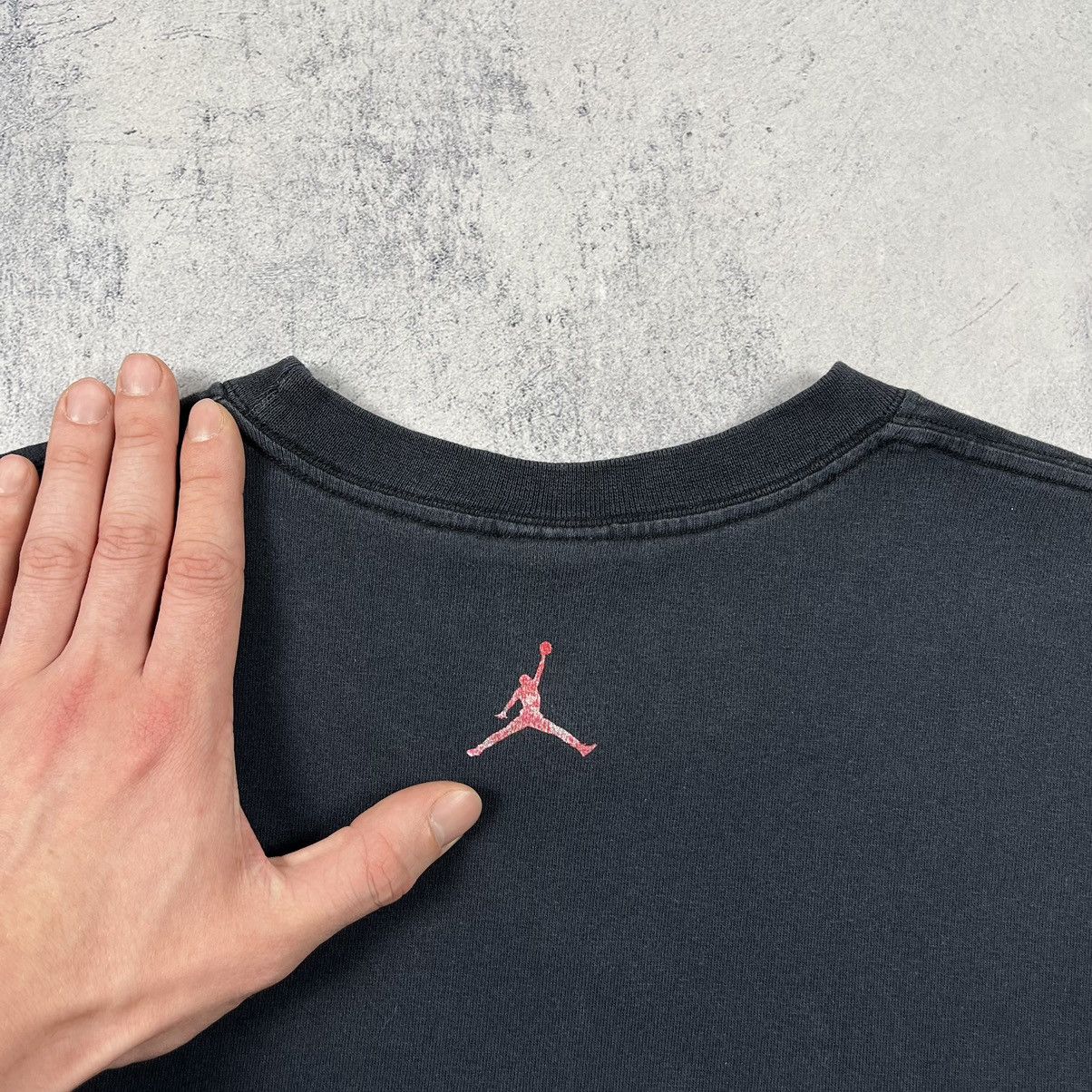 Jordan Brand Vintage Jordan All Over Print reflective rare tee 90’s Size US L / EU 52-54 / 3 - 14 Thumbnail