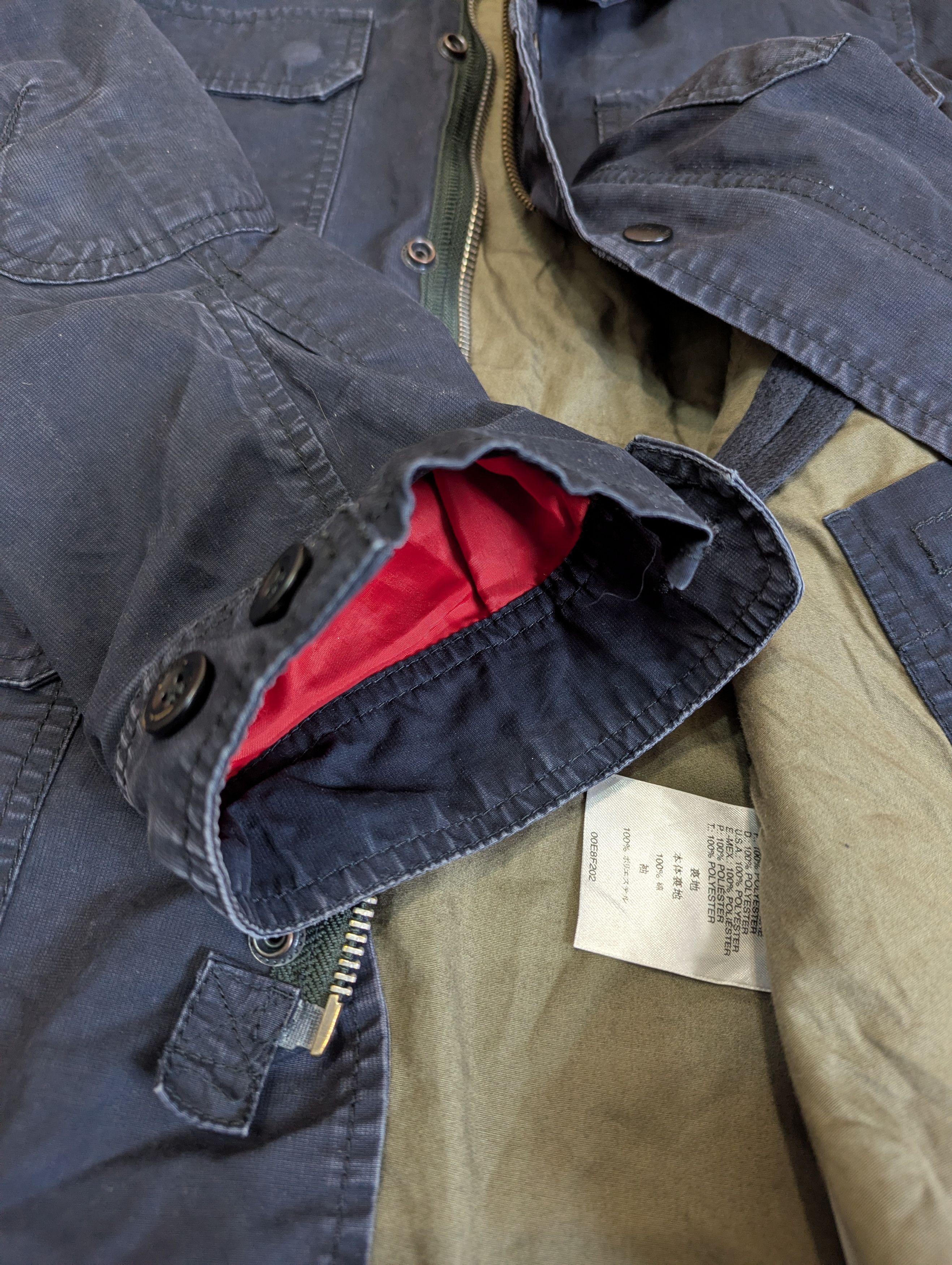 Diesel DIESEL Cargo Jacket Military Field Jacket In Navy Size US S / EU 44-46 / 1 - 12 Thumbnail