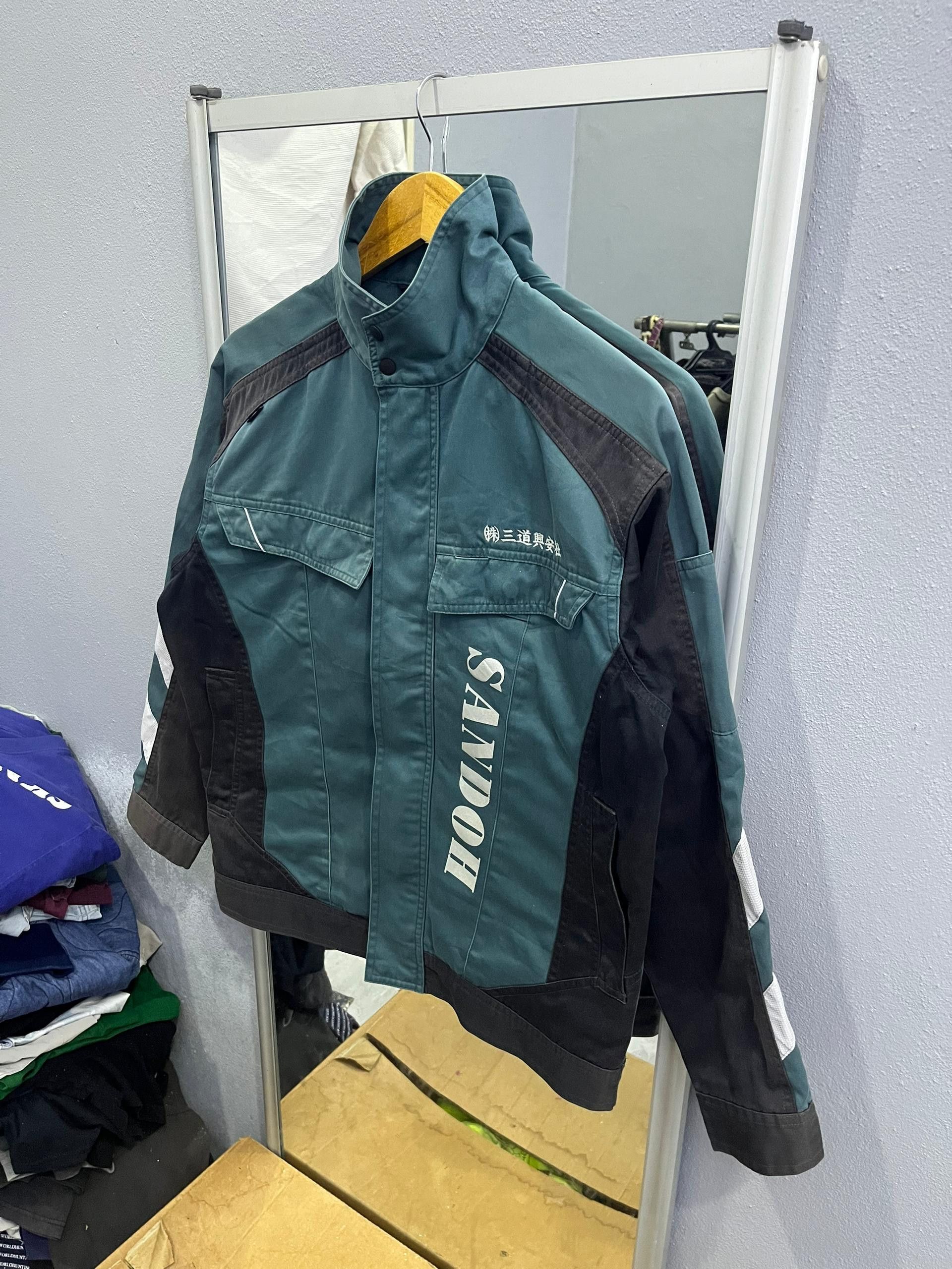 Japanese Brand Andare Schietti Evolution Racing-Style Work Jacket Size US L / EU 52-54 / 3 - 2 Thumbnail