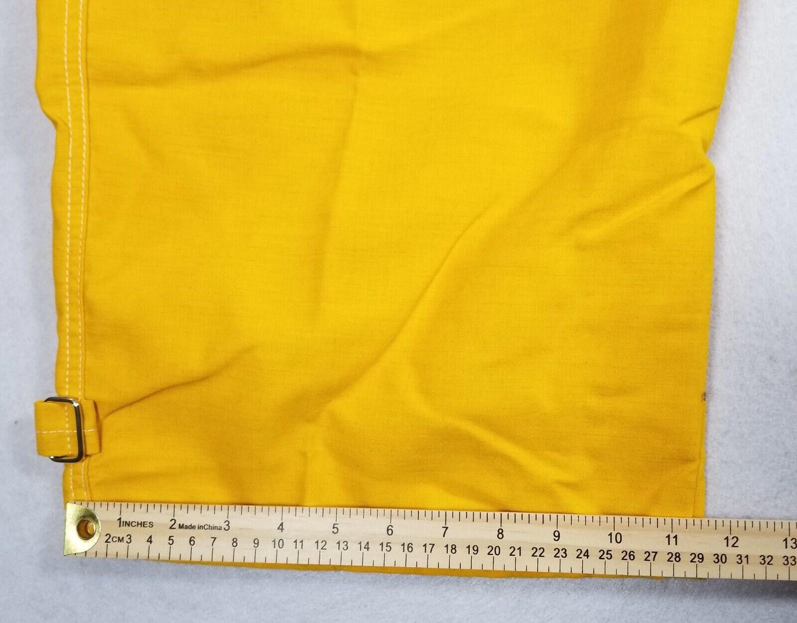 DuPont Nomex Crew Boss Wildfire Yellow Fire Fighting Pants 3XL/30 Size ONE SIZE - 10 Thumbnail