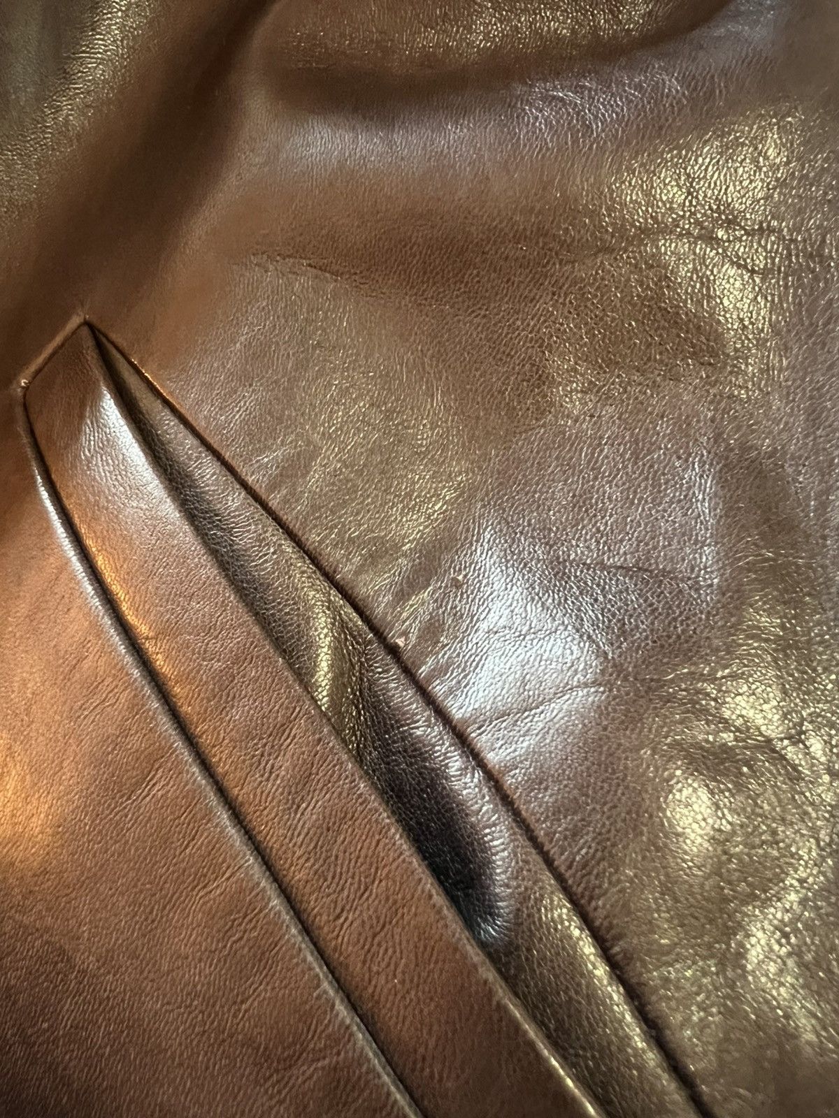 Yves Saint Laurent Yves Saint Laurent leather jacket Size M / US 6-8 / IT 42-44 - 5 Thumbnail