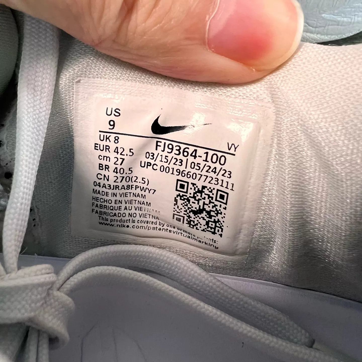Nike Nike Kobe 8 ZK8 White FJ9364-100 42.5 95 New Original Box Size US 9 / EU 42 - 7 Thumbnail