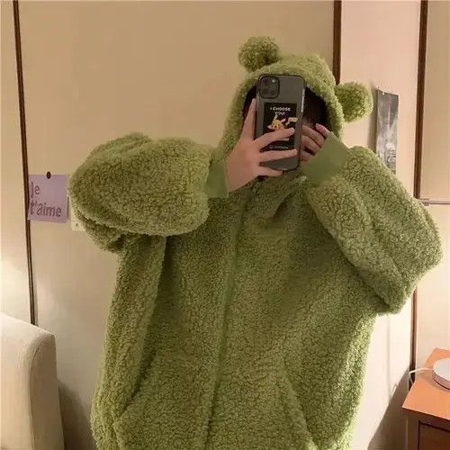 Japanese Brand × Vintage Deeptown Harajuku Kawaii Zipper Hoodie Women Sweatshirt Size ONE SIZE - 1 Thumbnail