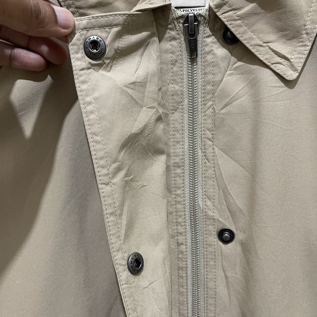 L.L. Bean × Vintage LL Bean Trench Coat Jacket Size M / US 6-8 / IT 42-44 - 19 Thumbnail