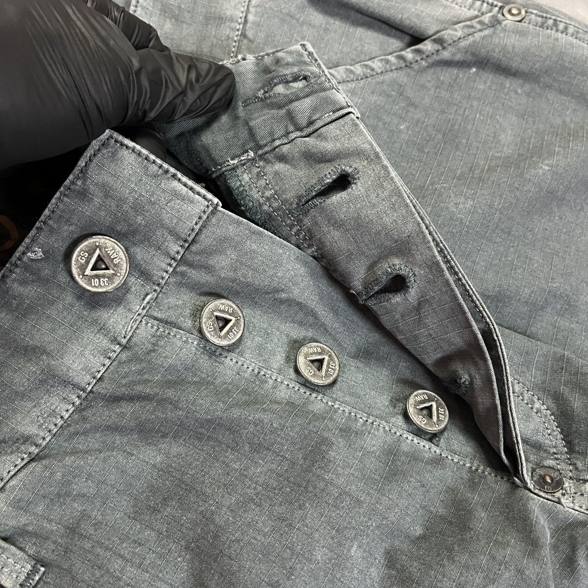 G-Star 2000s G-Star Raw - Military Panel Vintage Archive Vibe Pants Size US 31 - 5 Thumbnail
