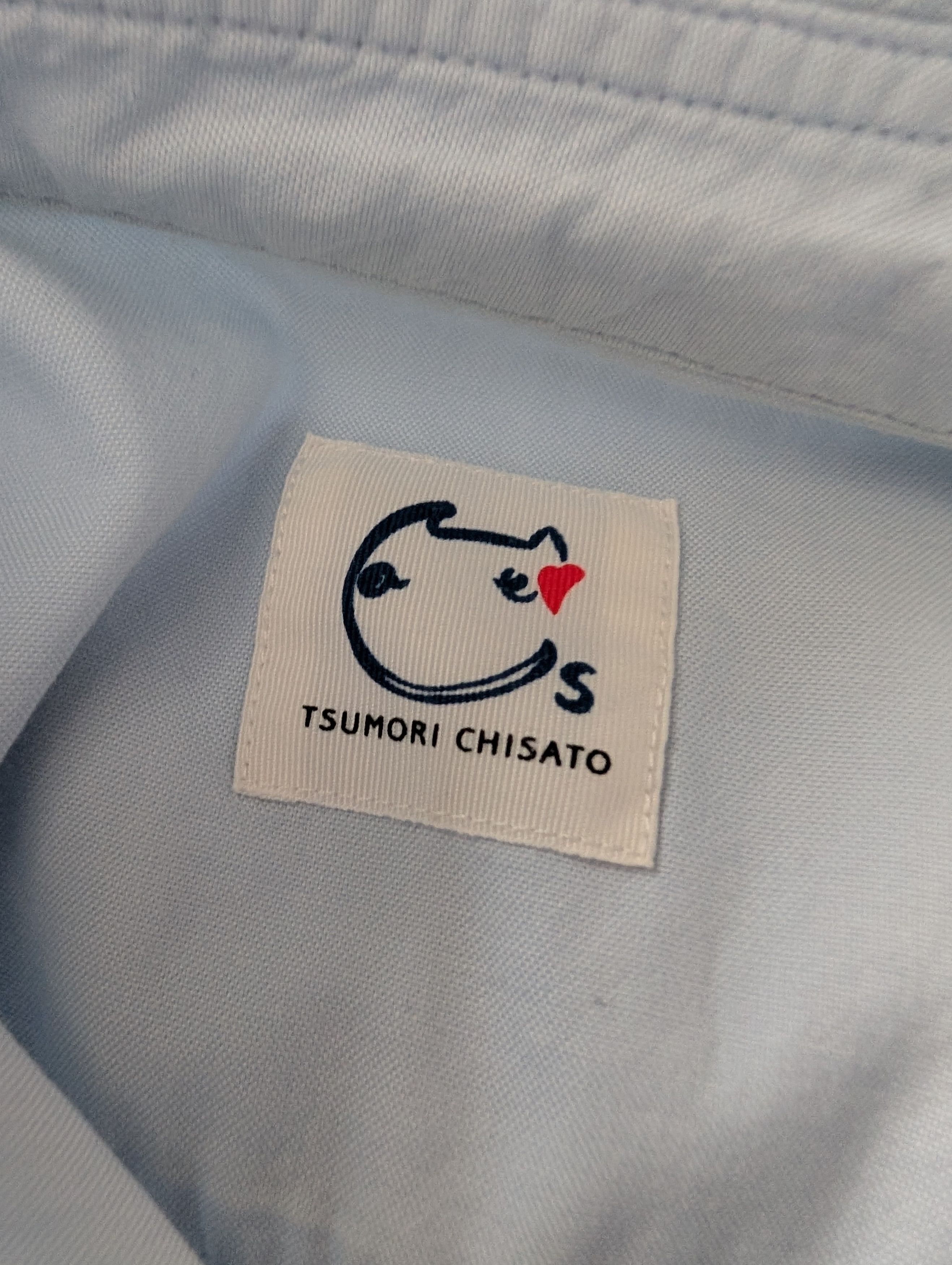 Tsumori Chisato Blue Shirt with Cat Print Size M / US 6-8 / IT 42-44 - 5 Thumbnail