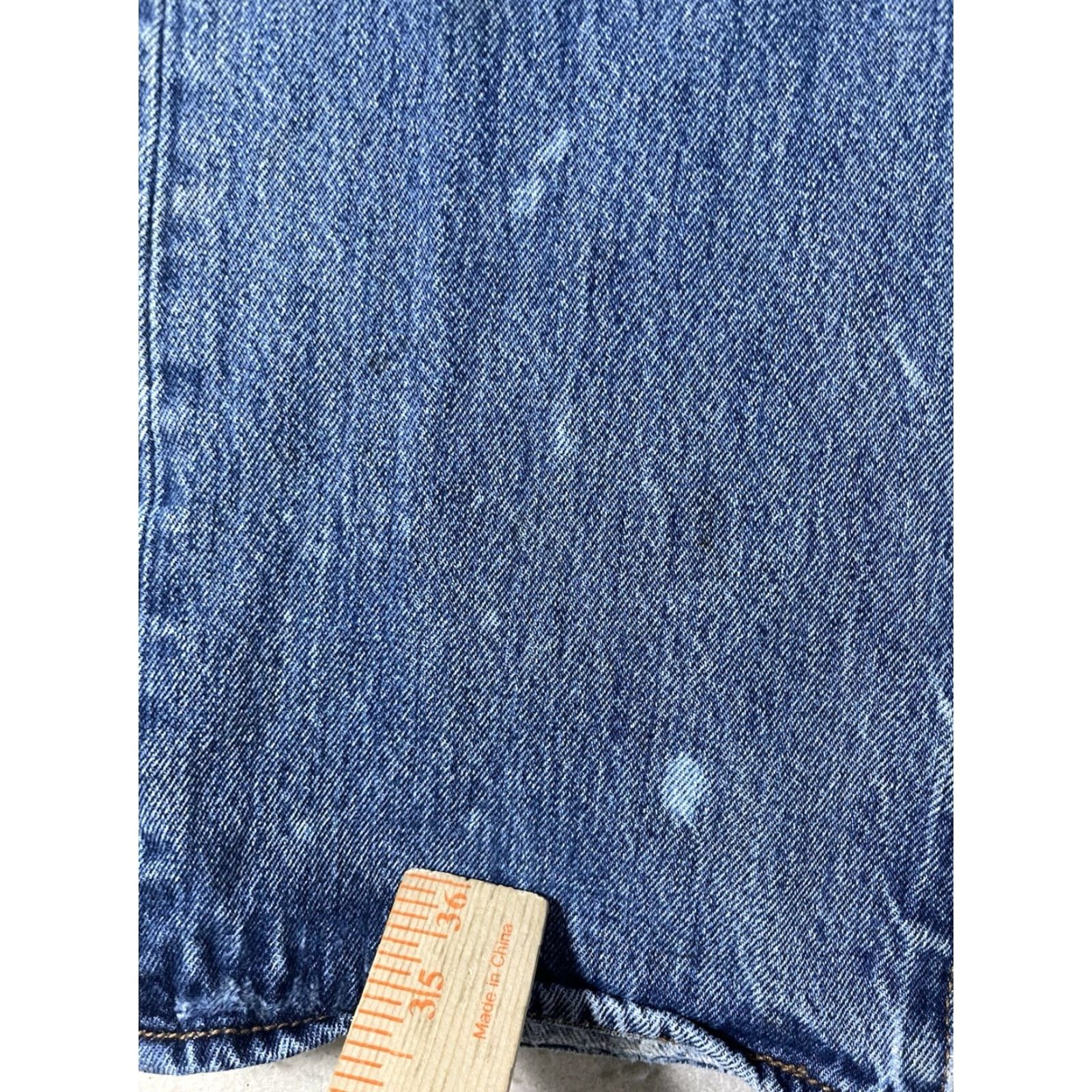 Levi's VINTAGE Levi's 501 Jeans Men 36x32 Denim Straight Button Fly 5-Pocket Blue 90s USA Size US 36 / EU 52 - 6 Thumbnail