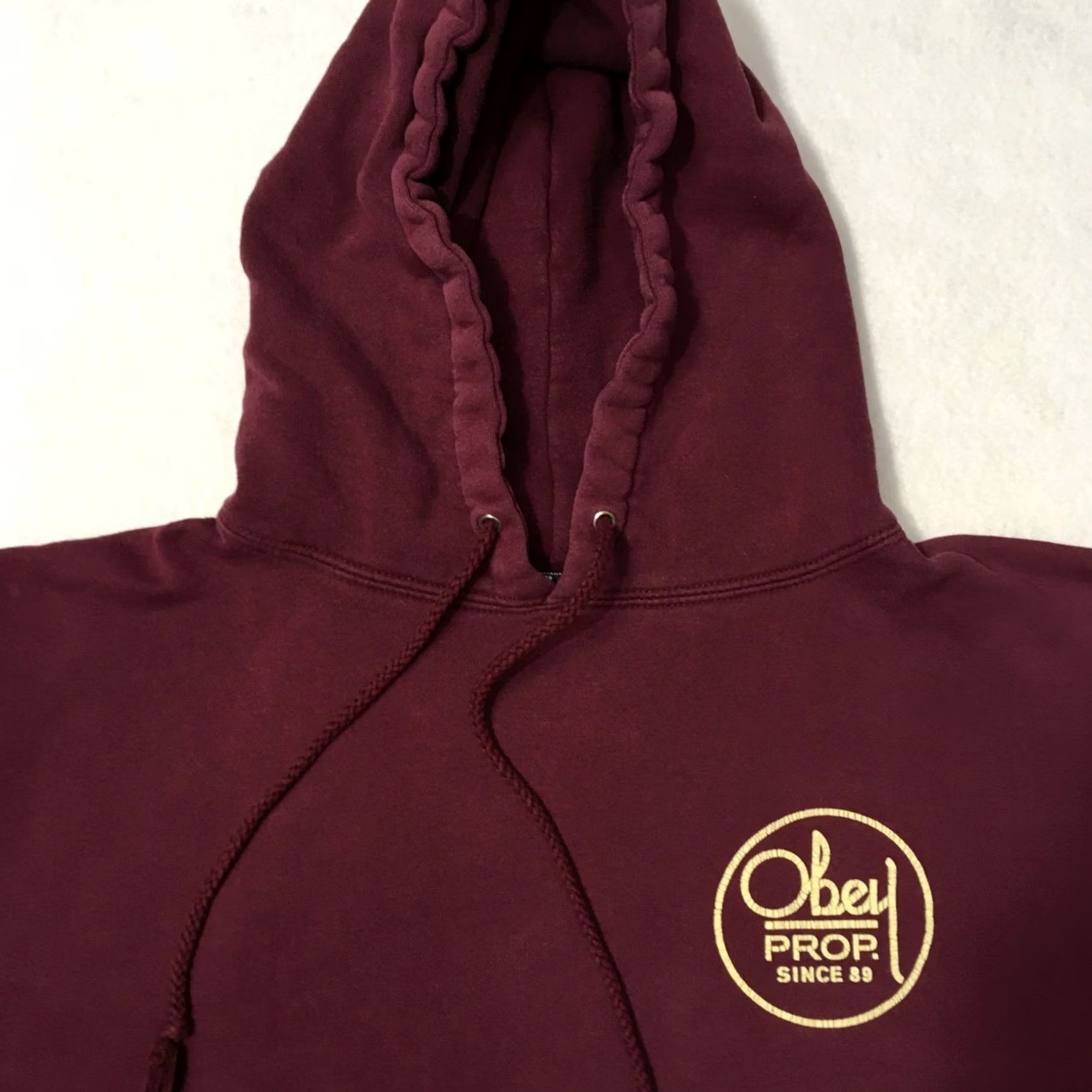 Obey OBEY Sweatshirt Mens Small PURPLE DOUBLE SIDED Pullover LOGO Size US S / EU 44-46 / 1 - 2 Thumbnail