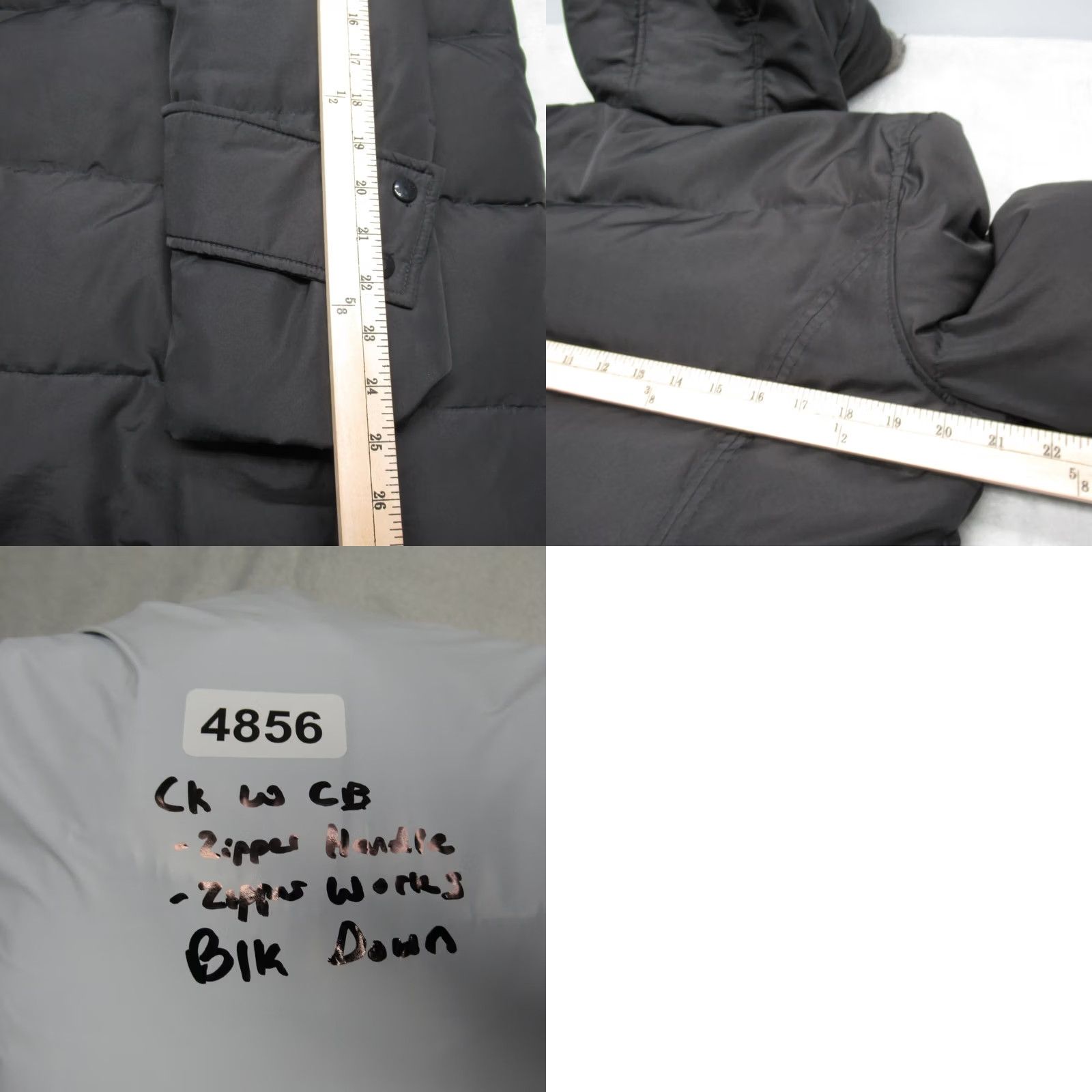 Calvin Klein Calvin Klein Down Parka Women Medium Black Hooded Full Zip Puffer Jacket Size M / US 6-8 / IT 42-44 - 10 Thumbnail