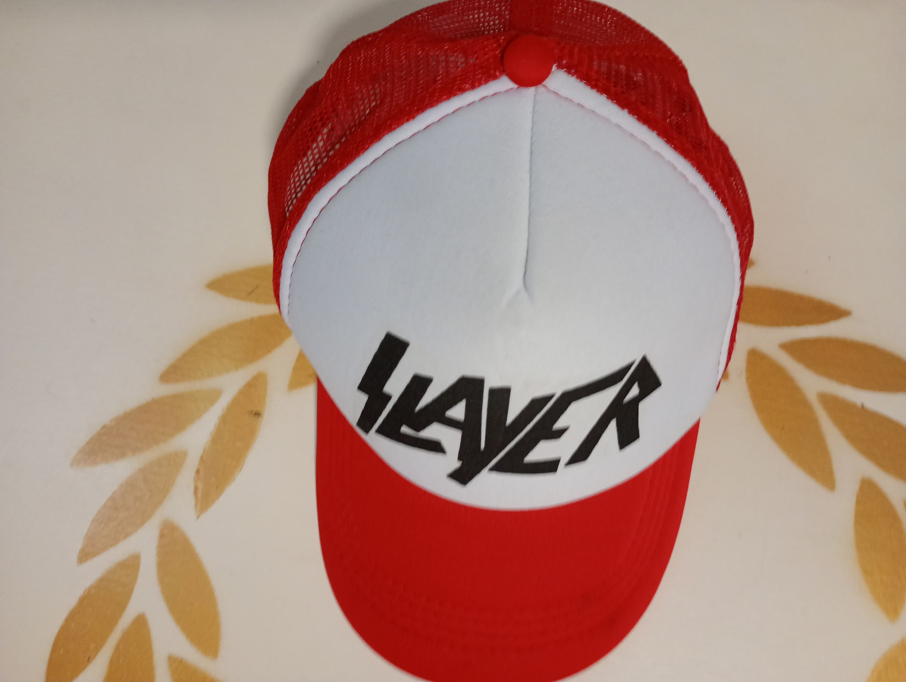 Vintage Slayer Trucker Cap Size ONE SIZE - 6 Thumbnail
