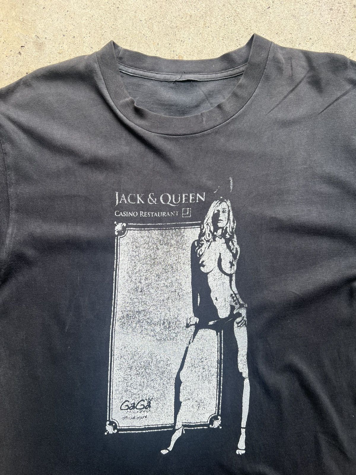 Hysteric Glamour VINTAGE RARE GAGA NAKED AGENT PORNSTAR TEE Size US L / EU 52-54 / 3 - 2 Thumbnail