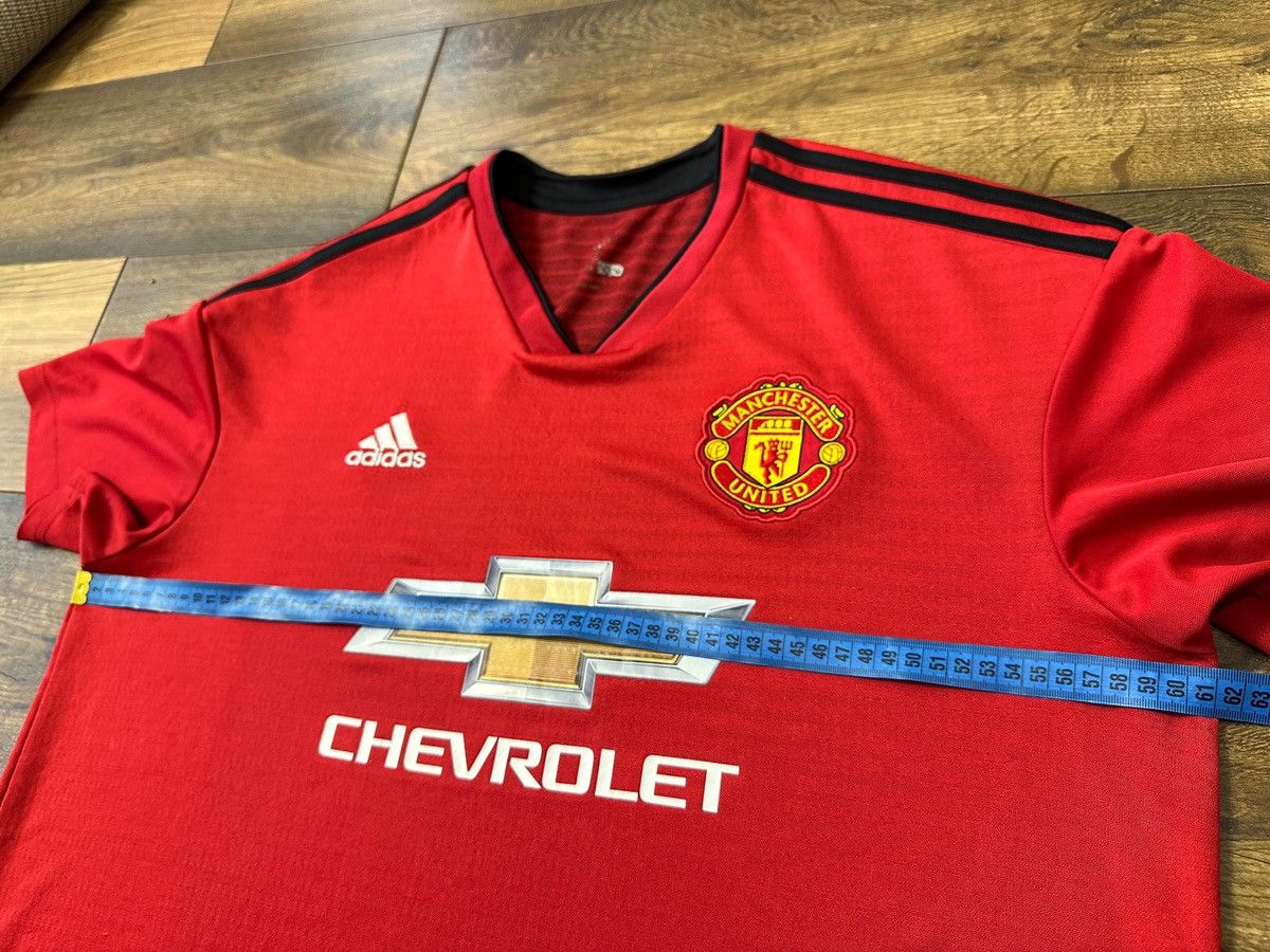 Adidas MANCHESTER UNITED 2018 2019 HOME FOOTBALL SHIRT KIT JERSEY Size US XL / EU 56 / 4 - 14 Thumbnail