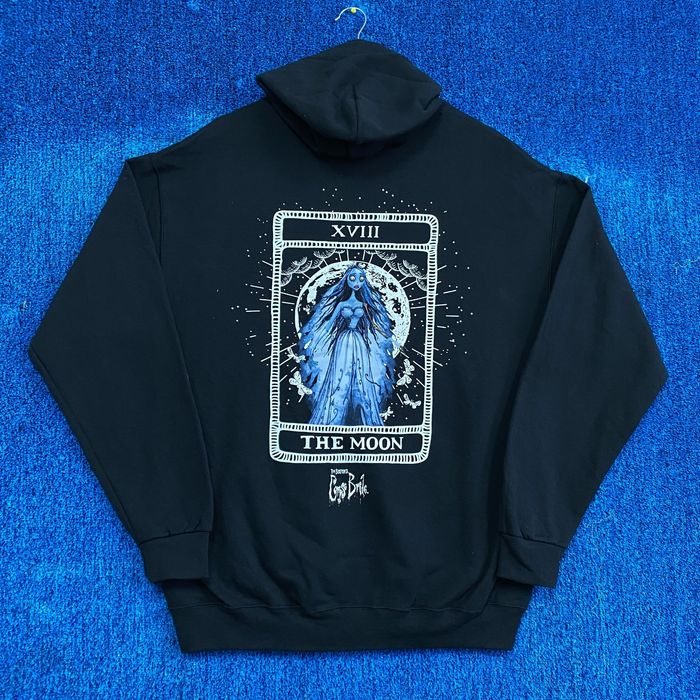 Very Rare Corpse Brides Emily The Moon Tarot Card Hoodie L | Grailed