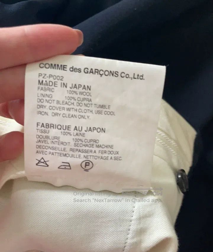 Comme des Garcons Comme des Garcons size S Wide Leg Pants Size US 27 - 5 Thumbnail