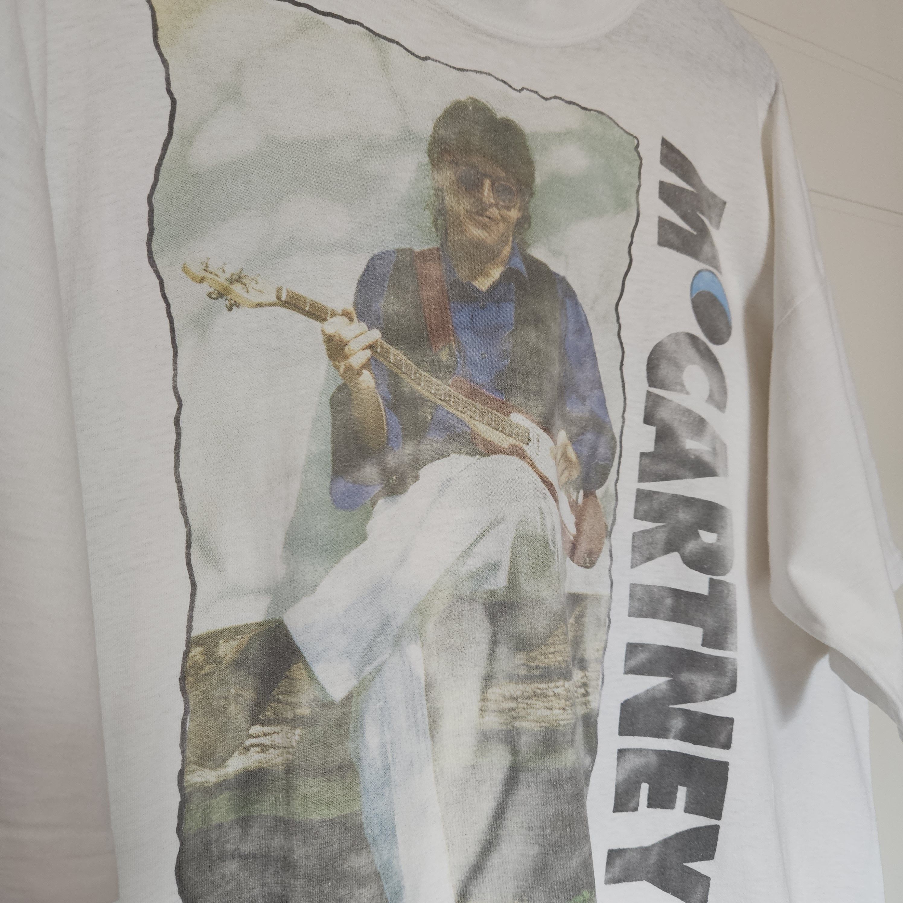 Band Tees Paul McCartney The New World Tour 90s Vintage Shirt Size US XL / EU 56 / 4 - 10 Thumbnail