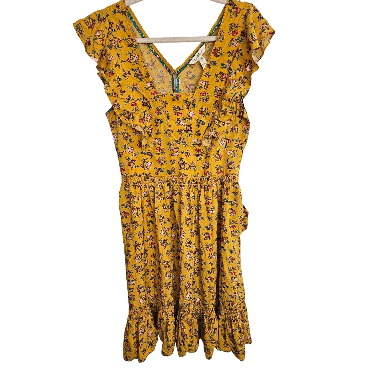 Matisse Matilda Jane Brilliant Daydream Fantasy Floral Sun Dress S Size S / US 4 / IT 40 - 2 Thumbnail