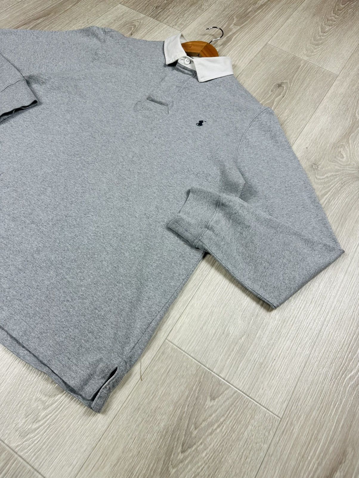 Rugby Ralph Lauren Vintage Polo Ralph Lauren Mens Rugby Shirt Long Sleeve Size US L / EU 52-54 / 3 - 10 Thumbnail