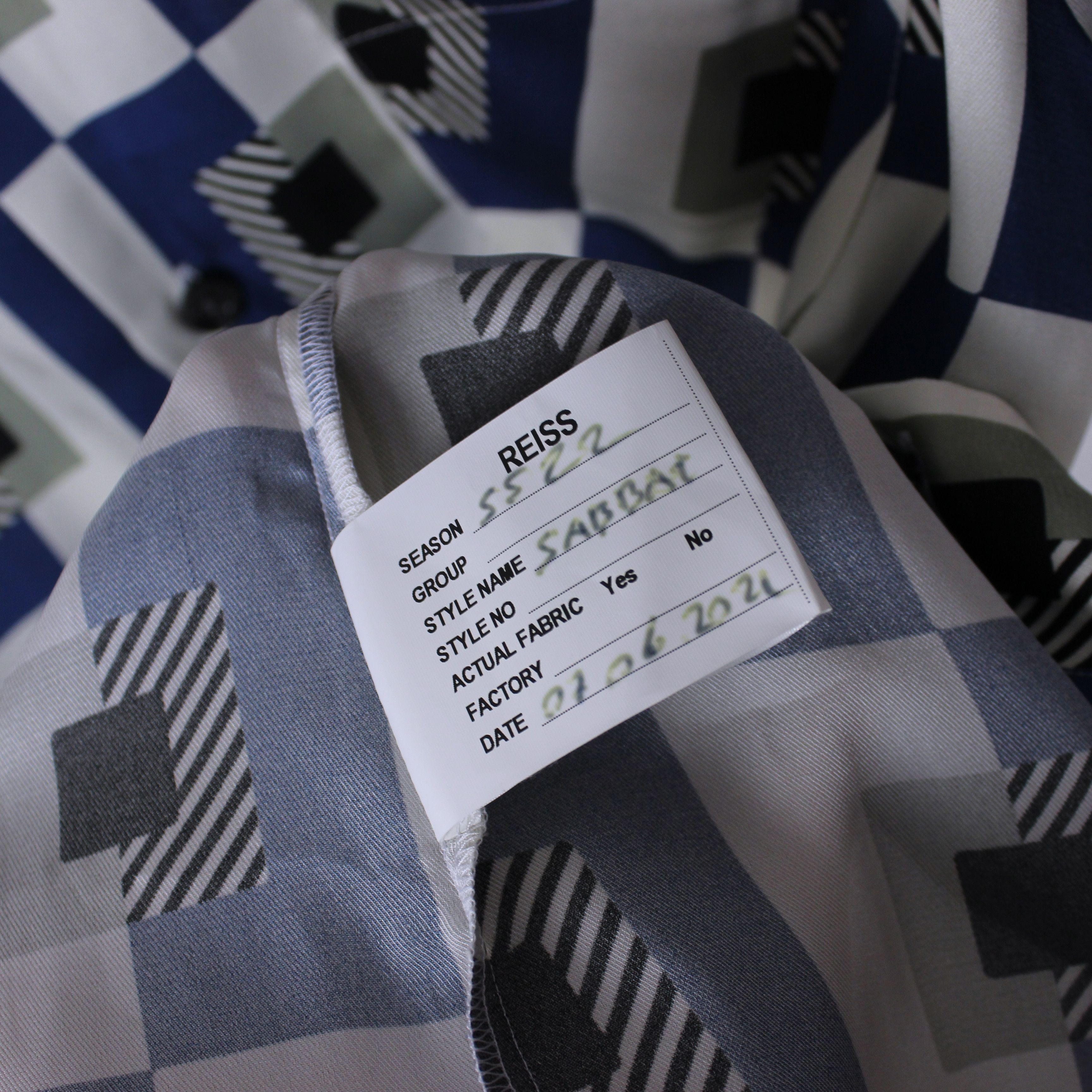 Reiss Reiss shirt men 2022 Sabbat Blue M Size US M / EU 48-50 / 2 - 5 Thumbnail