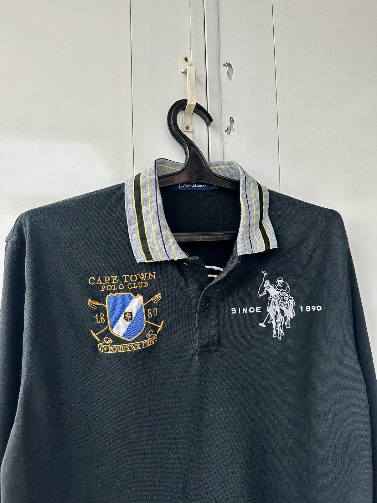 Polo Ralph Lauren Vintage Polo Ralph Lauren LongSleeve Cape Town Club Size US L / EU 52-54 / 3 - 8 Thumbnail