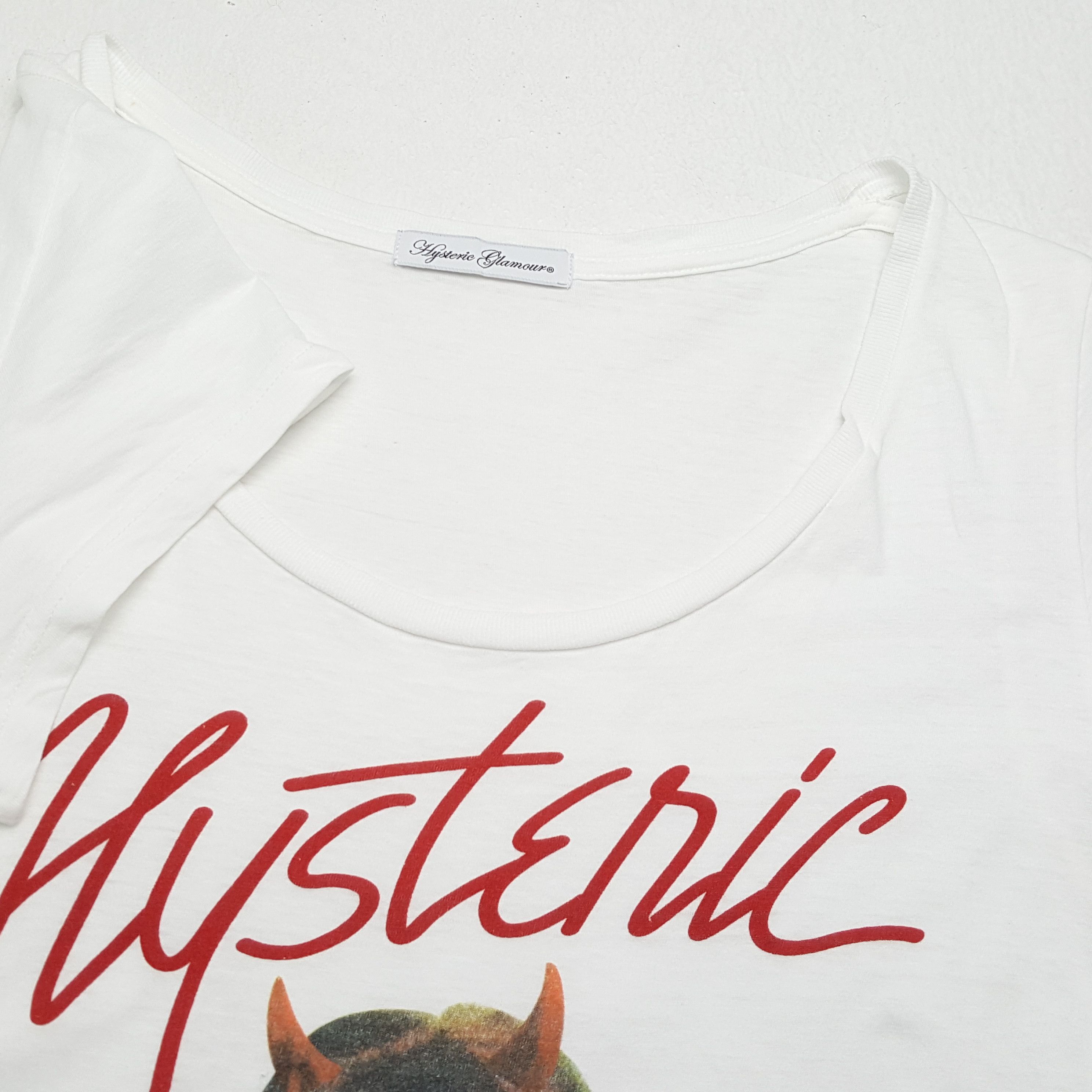 Hysteric Glamour × Japanese Brand × Vintage HYSTERIC GLAMOUR Japanese Brand Tshirt Size XS / US 0-2 / IT 36-38 - 7 Thumbnail