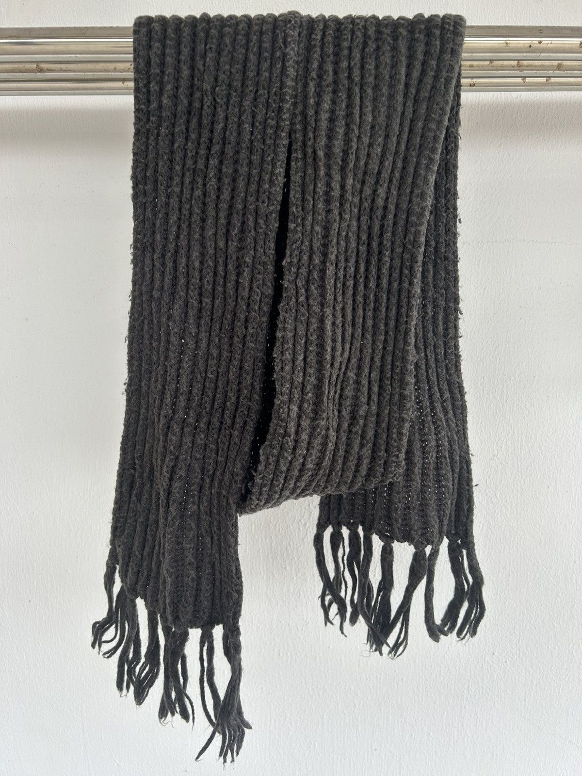 Other Japan Unbrand Scarf Muffler Black Size ONE SIZE - 1 Thumbnail