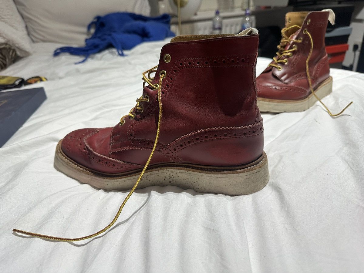 Tricker's Trickers x END Vibram Sole Stow Brogue Boot Size US 9 / EU 42 - 5 Thumbnail