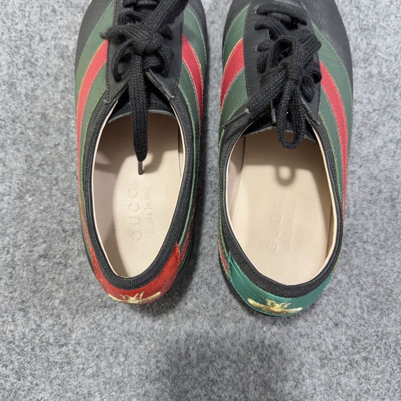 Gucci Gucci Falacer Leather Low-Top Fashion Sneakers Size US 6.5 / EU 39-40 - 6 Thumbnail