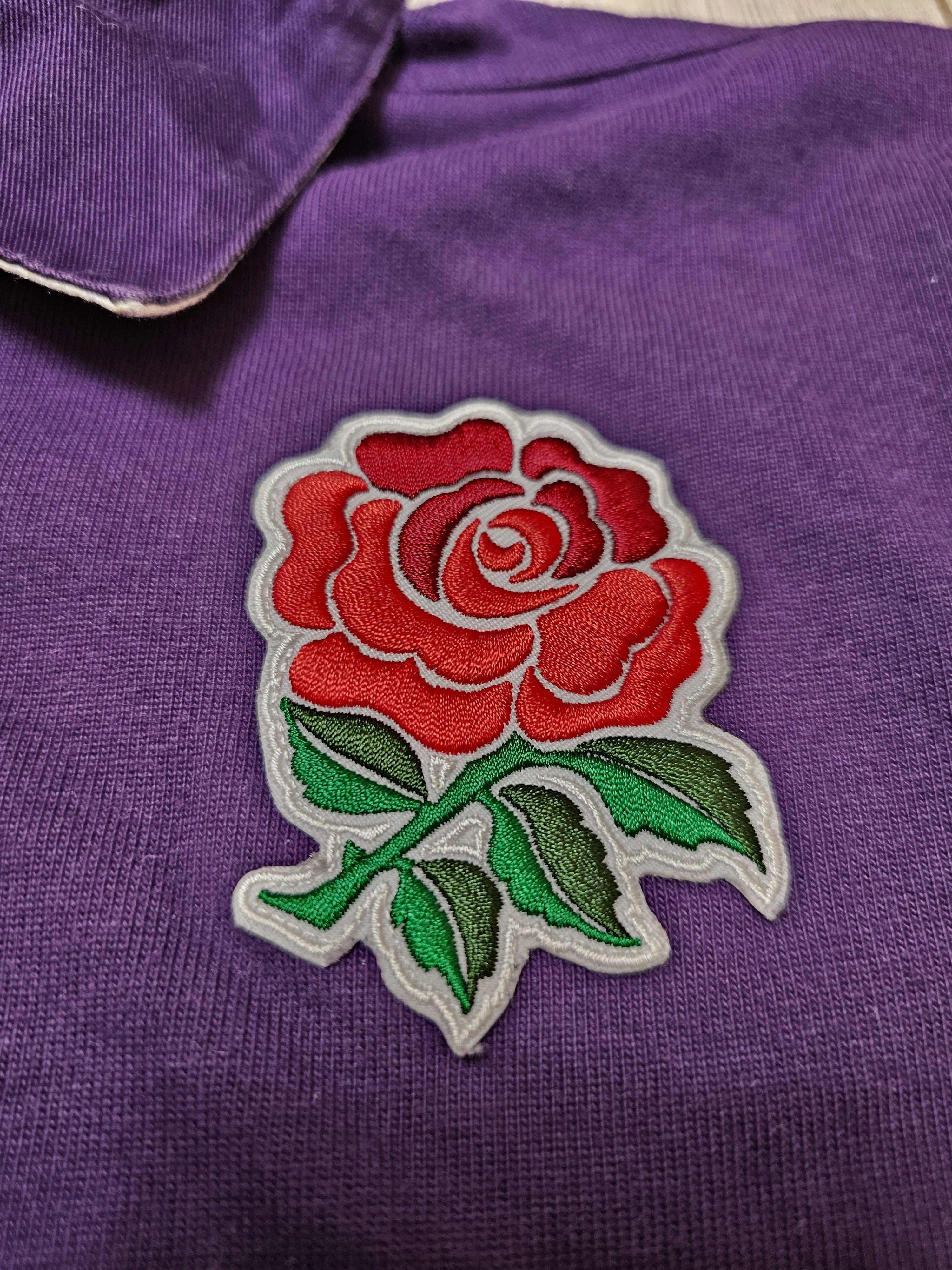 Nike × Vintage ENGLAND RUGBY JERSEY VINTAGE LONG SHIRT RUGBY JERSEY PURPLE Size US M / EU 48-50 / 2 - 4 Thumbnail