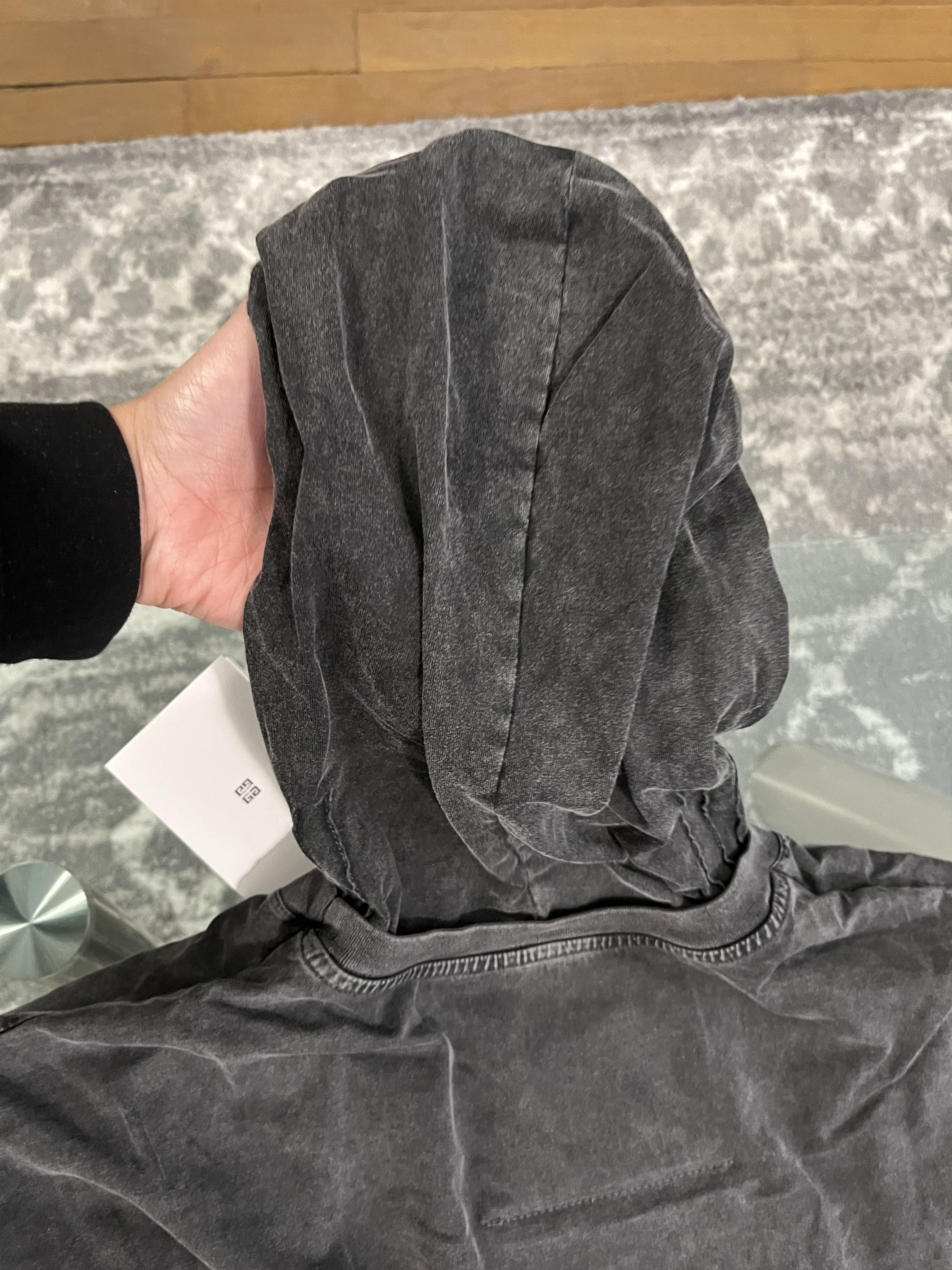 Alyx × Givenchy × MMW Givenchy Multi Layer Shirt Gray Size US S / EU 44-46 / 1 - 4 Thumbnail