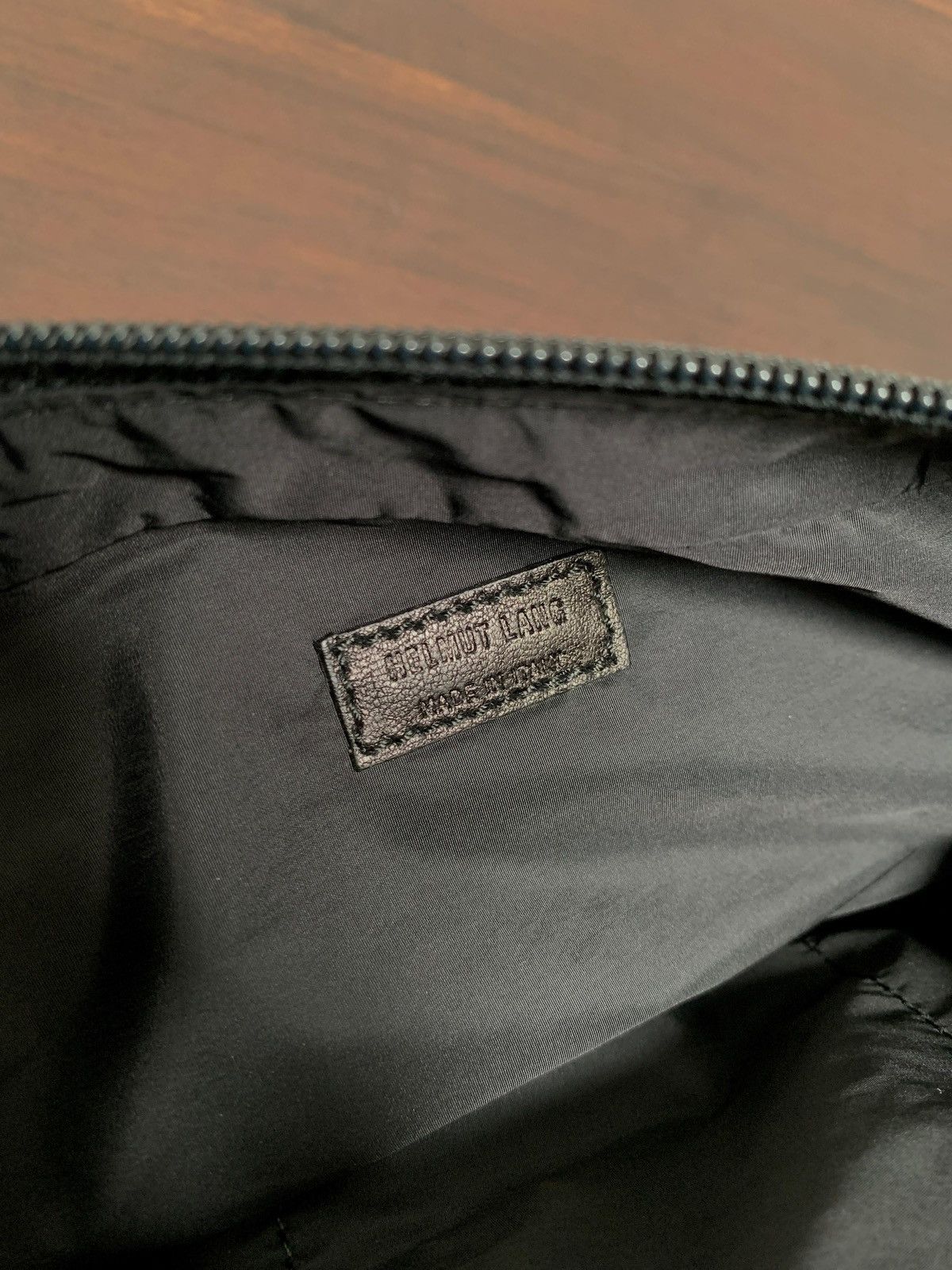 Helmut Lang 2000s Travel/Cosmetic Pouch Bag Size ONE SIZE - 10 Thumbnail