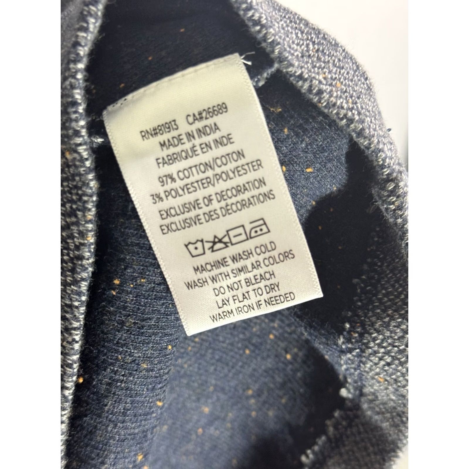 Robert Graham Robert Graham Sweater Mens 3XL Gray Button Up Classic Fit Knit Blue Floral Trim Cardigan Knit Shirt Mens Size US XXL / EU 58 / 5 - 6 Thumbnail