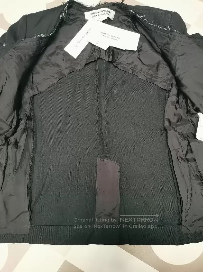 Comme des Garcons Comme Des Garcons Black Pearl Collar Short Coat Size S / US 4 / IT 40 - 5 Thumbnail