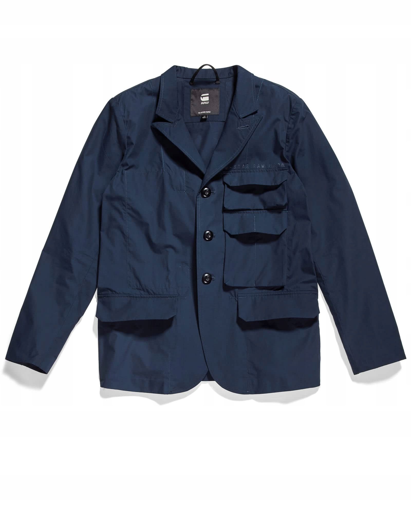 G-Star Stacked Pocket Blazer Constructed Size L Navy Size US L / EU 52-54 / 3 - 1 Thumbnail