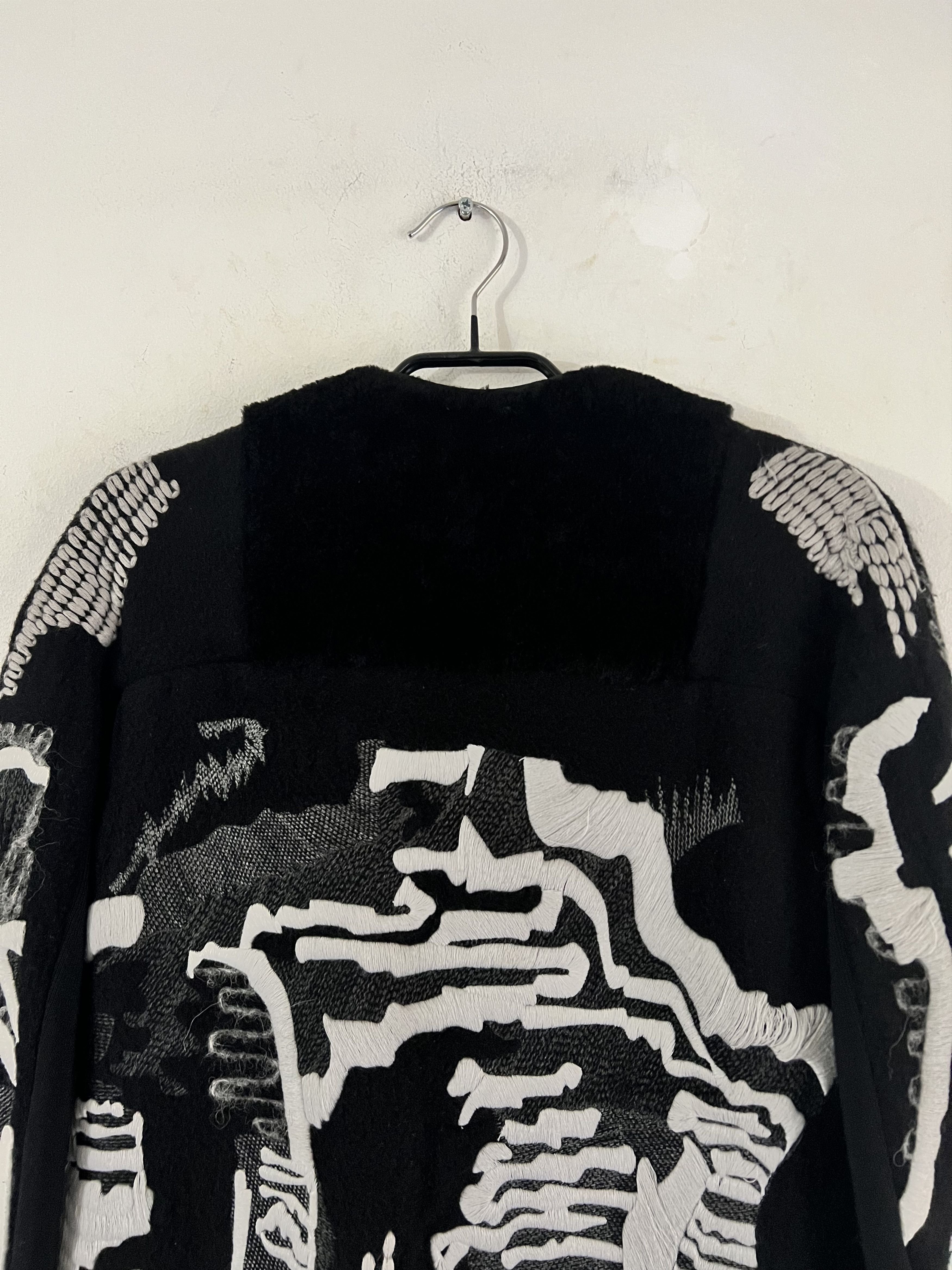 Rick Owens Runway MOODY FW14 Cashmere Embroidered Size S / US 4 / IT 40 - 8 Thumbnail