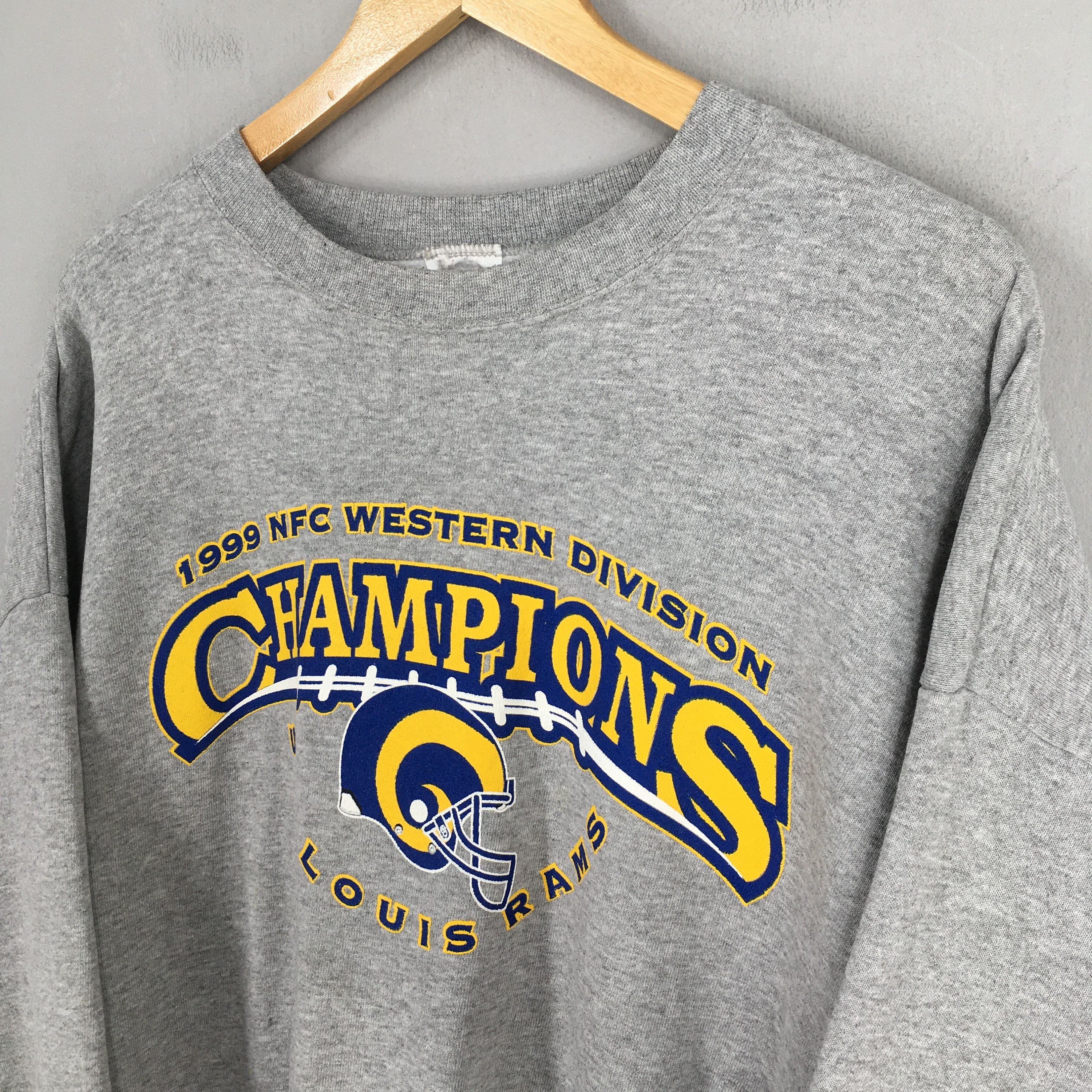 NFL × Vintage Vintage St. Louis Rams Football NFL Sweatshirt XLarge Size US XL / EU 56 / 4 - 3 Thumbnail
