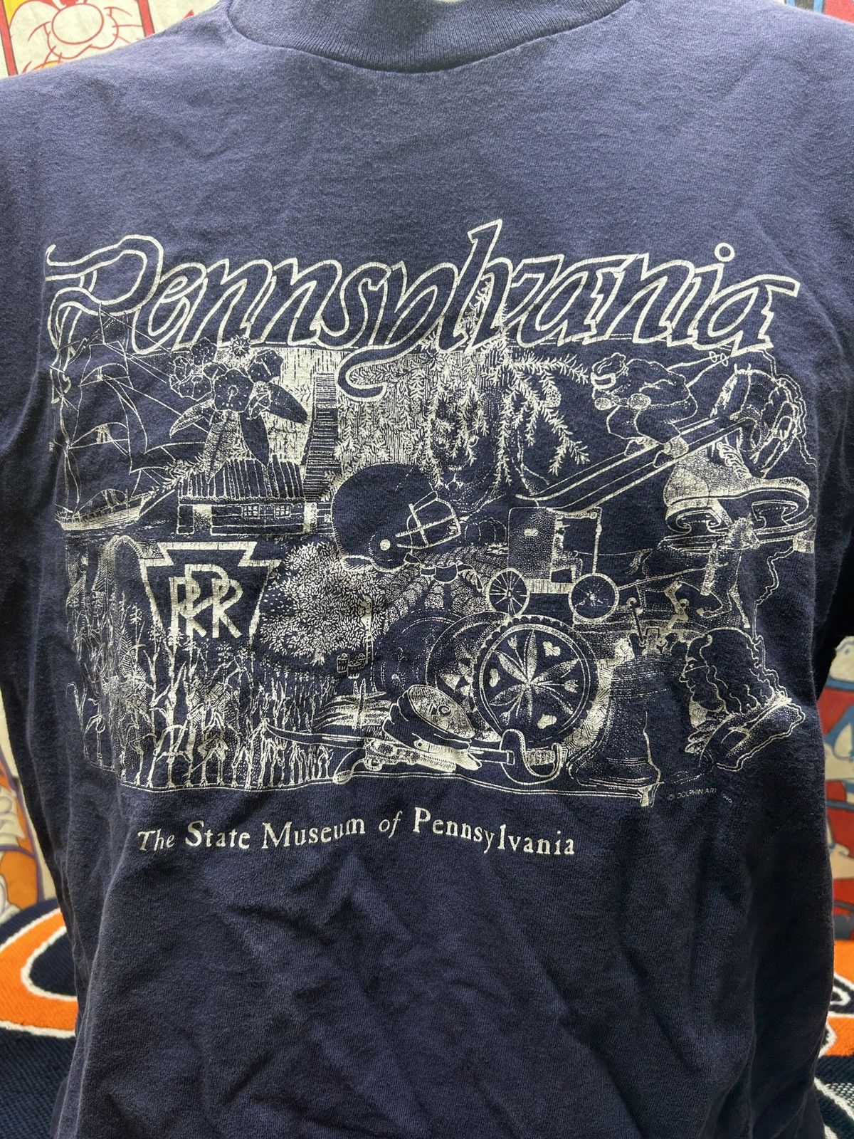 Vintage Vintage The State Museum of Pennsylvania 90s T-Shirt Size XL Size US XL / EU 56 / 4 - 2 Thumbnail