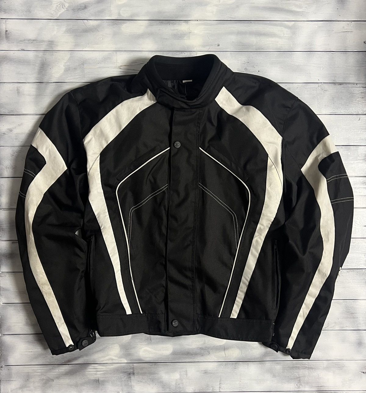 Vintage Rare Vintage Moto Racing Jacket Kawasaki Team Moto Bike Size US XL / EU 56 / 4 - 2 Thumbnail