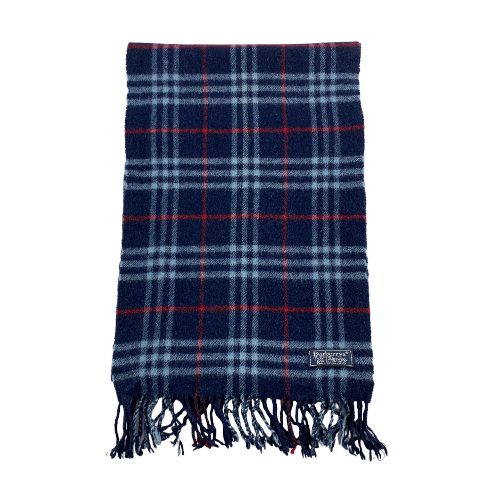Burberry × Vintage Burberry Scarf / Muffler / Neckwear - WW1059 Size ONE SIZE - 5 Thumbnail