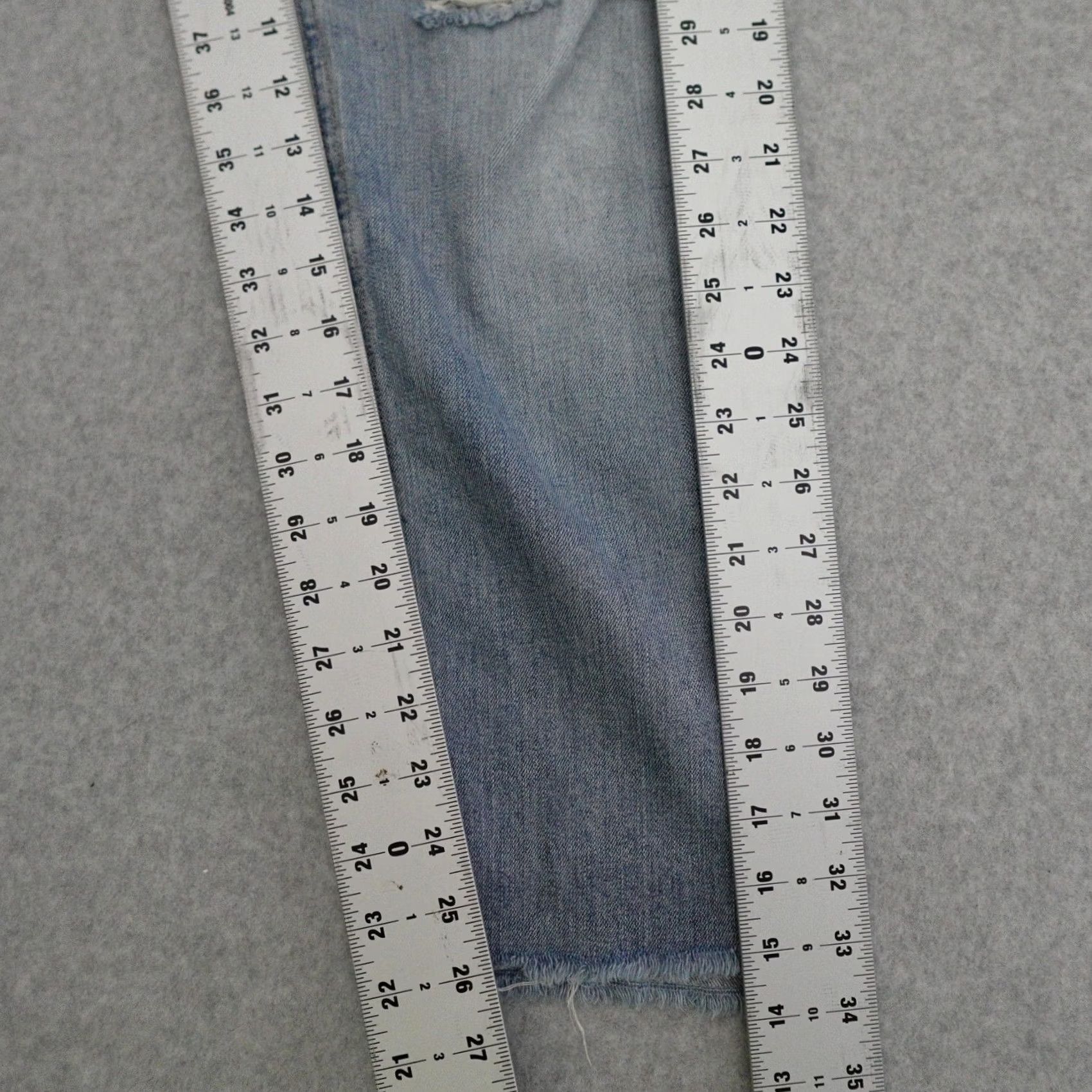 Rag & Bone rag & bone Jeans Womens 26 in Blue The Dre Boyfriend Trousers Distressed 26x26 Size 26" / US 2 / IT 38 - 6 Thumbnail