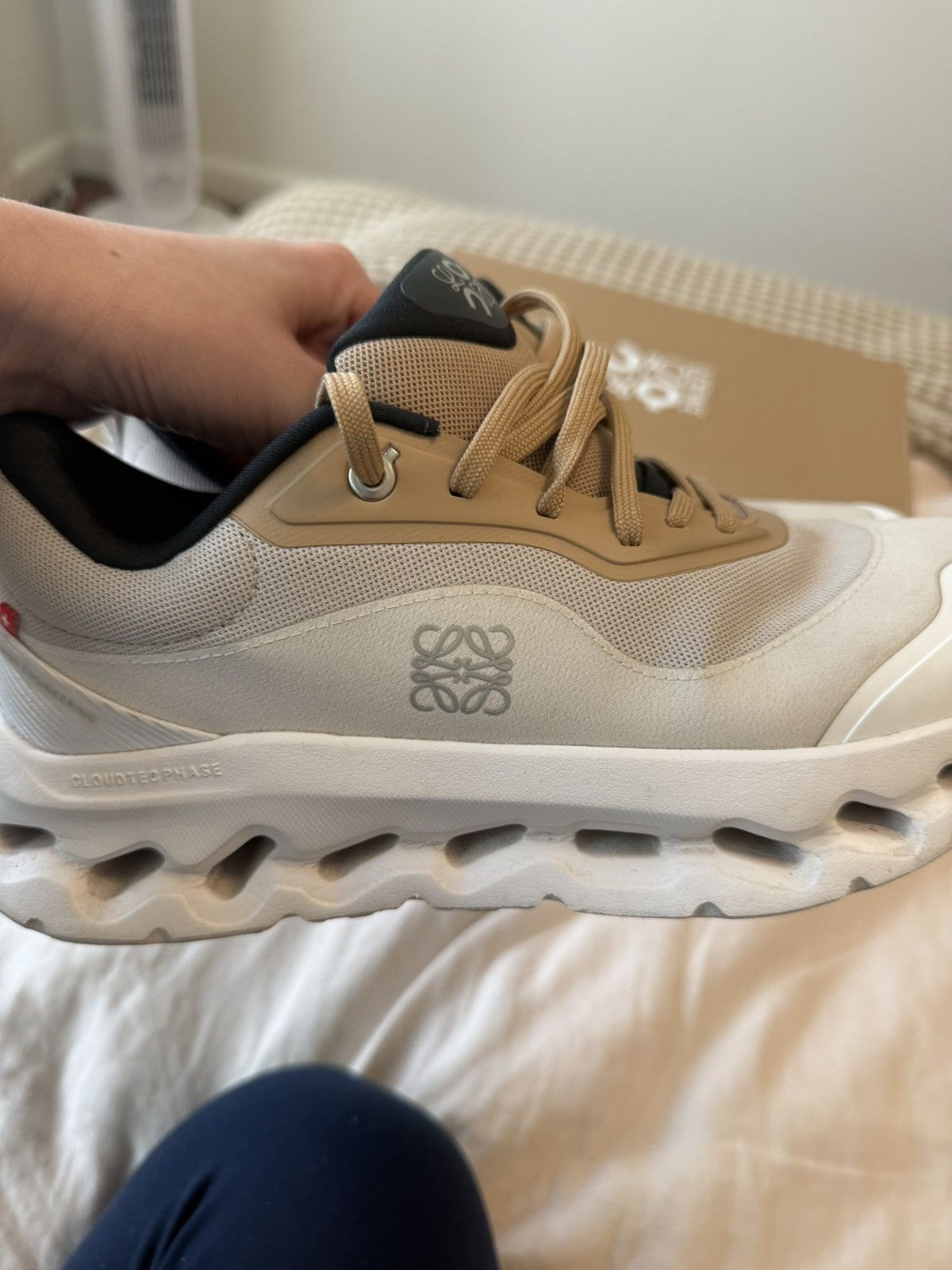 Loewe × On Cloudtilt LOEWE 2 Tan White/Gum Size US 8 / EU 41 - 11 Thumbnail