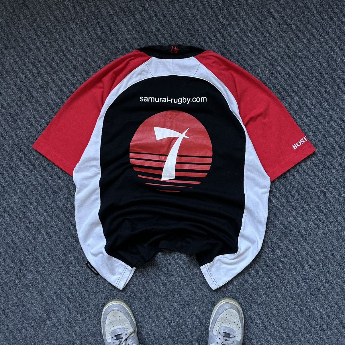 Japanese Brand VTG Samurai Team 7s Polo Rugby ULR Norwich Japan Size XXL Y2 Size US XXL / EU 58 / 5 - 3 Thumbnail