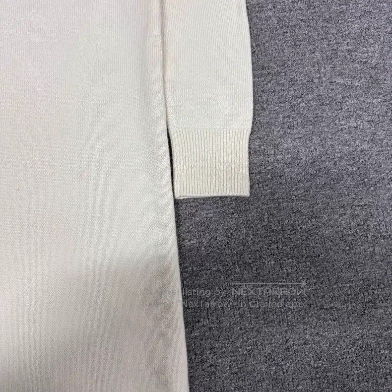Hermes Hermes 24FW Asymmetric Cashmere Knit Dress with Off-Should Size XXS / US 00 / IT 34 - 5 Thumbnail