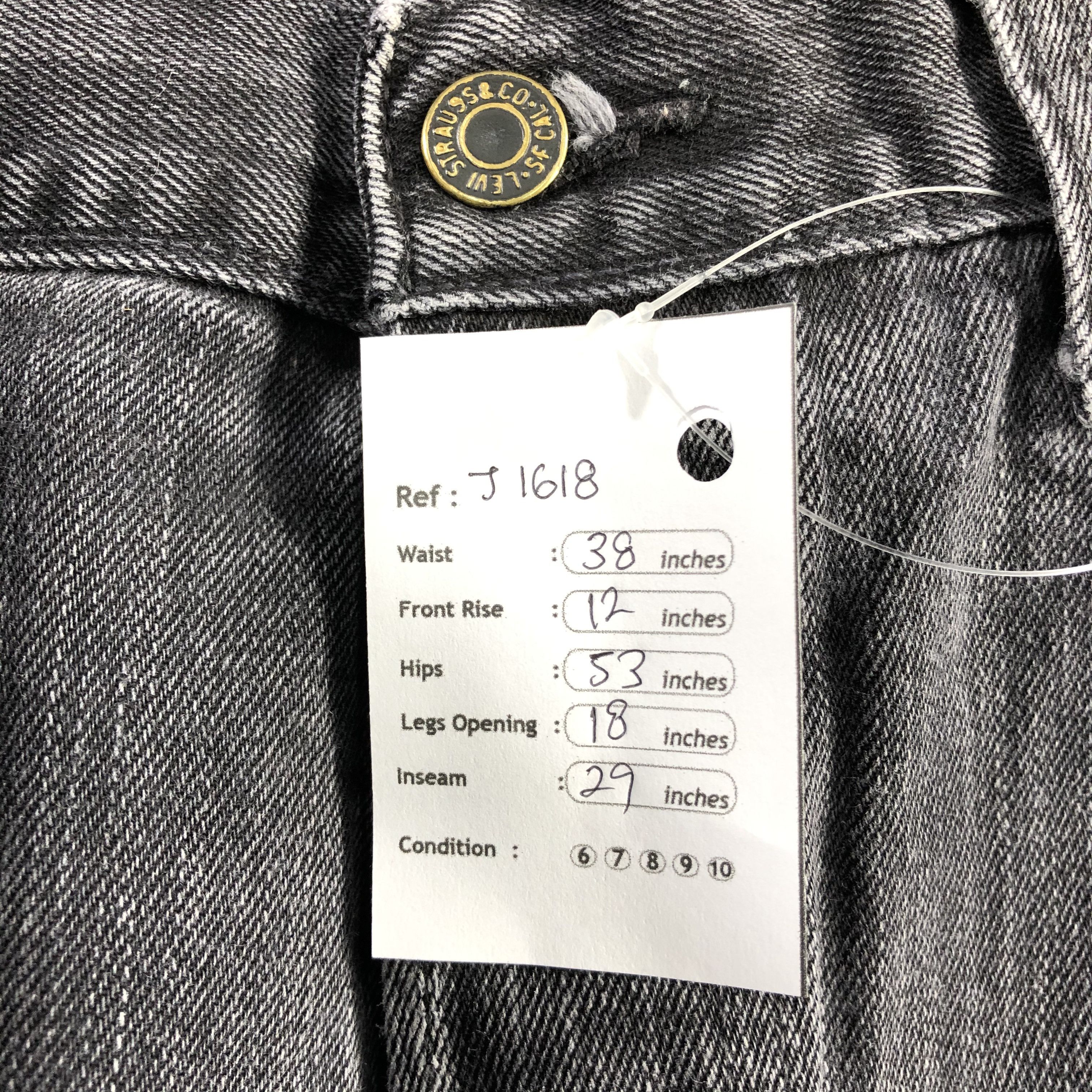 Levi's Vintage Levis 501 Earth Tone Jeans-J1618 Size US 38 / EU 54 - 15 Thumbnail