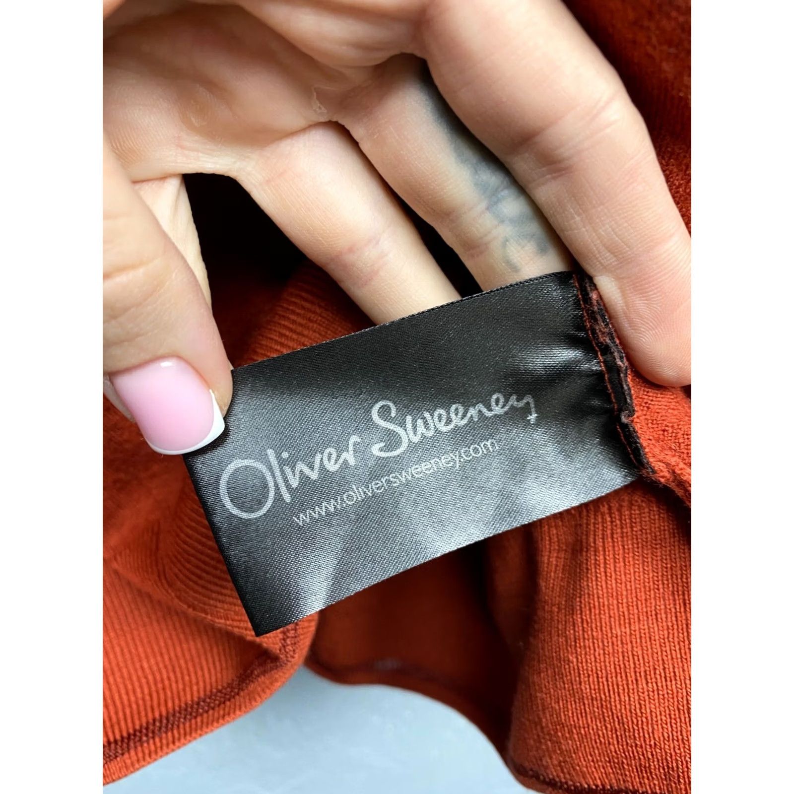Oliver Sweeney Vintage Sweater Wool Crew Neck Size M Mens, Men's — image 4 of 6